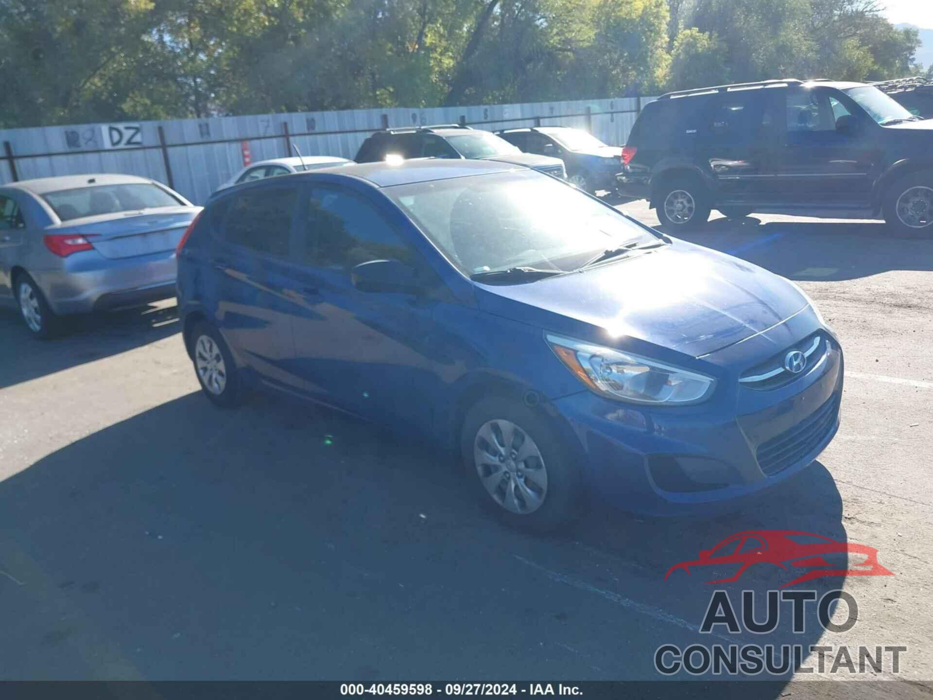 HYUNDAI ACCENT 2016 - KMHCT5AE9GU289972