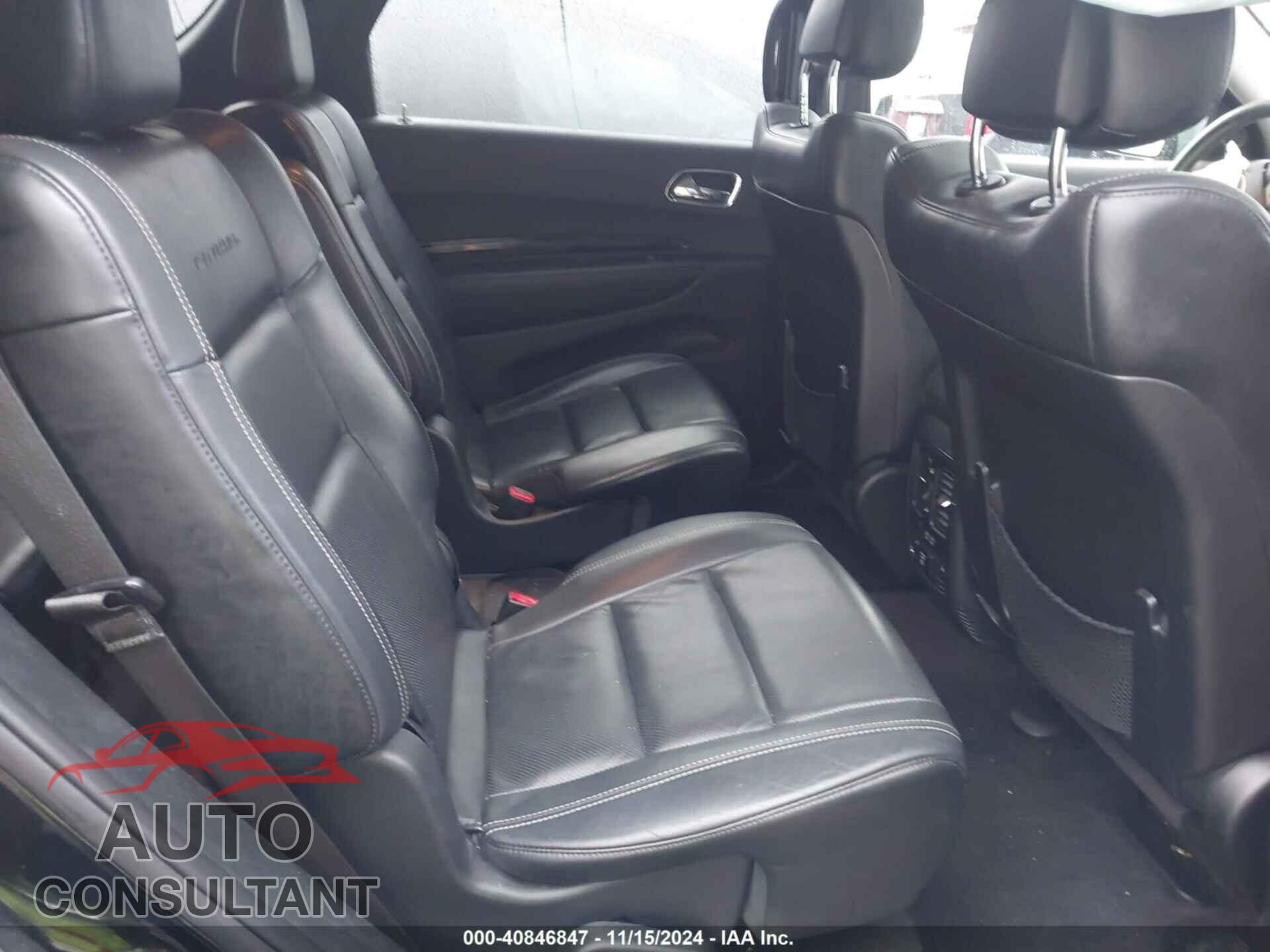 DODGE DURANGO 2017 - 1C4SDJET1HC648334
