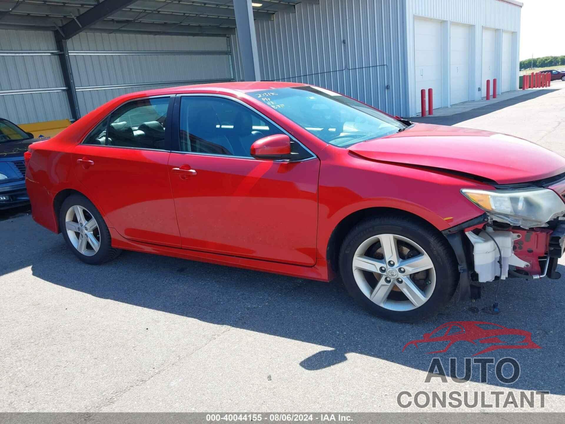TOYOTA CAMRY 2012 - 4T1BF1FK9CU546360