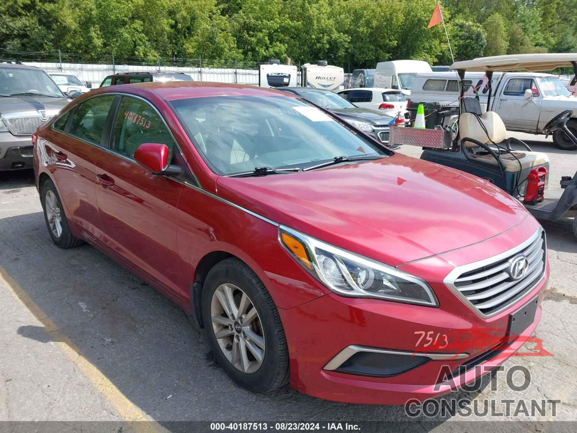 HYUNDAI SONATA 2016 - 5NPE24AF1GH408417