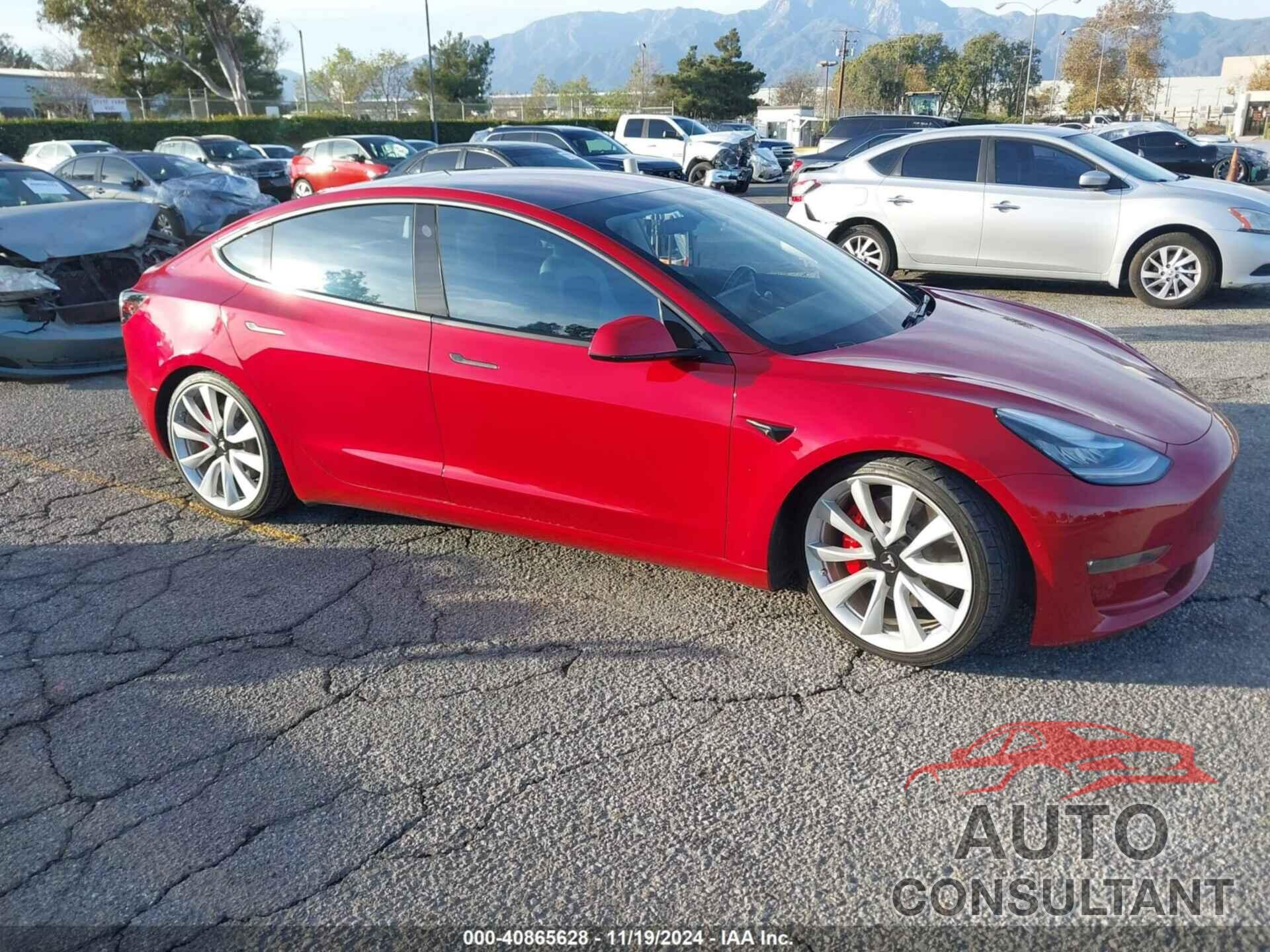 TESLA MODEL 3 2018 - 5YJ3E1EBXJF055508