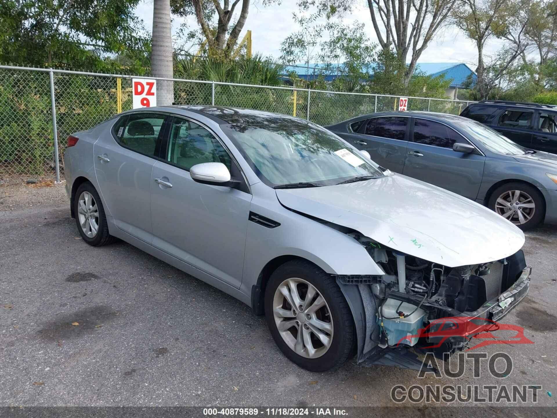 KIA OPTIMA 2013 - 5XXGN4A75DG162956
