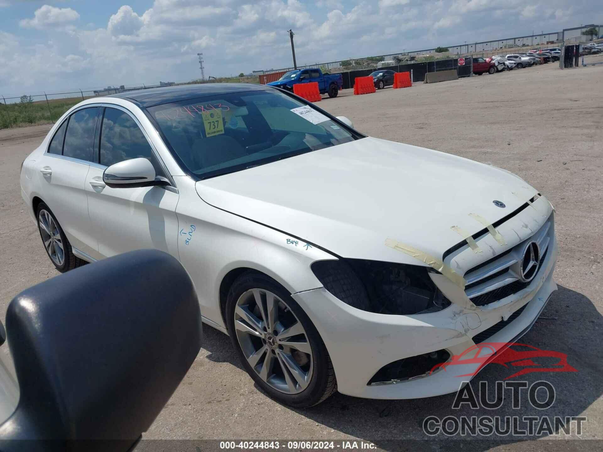 MERCEDES-BENZ C 300 2018 - WDDWF4JB4JR355420