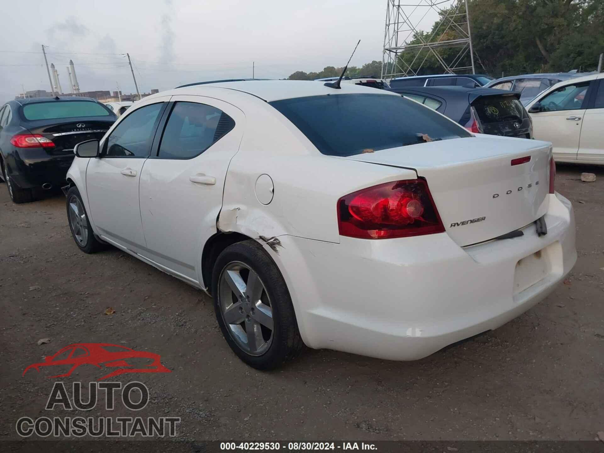 DODGE AVENGER 2011 - 1B3BD2FB1BN501892