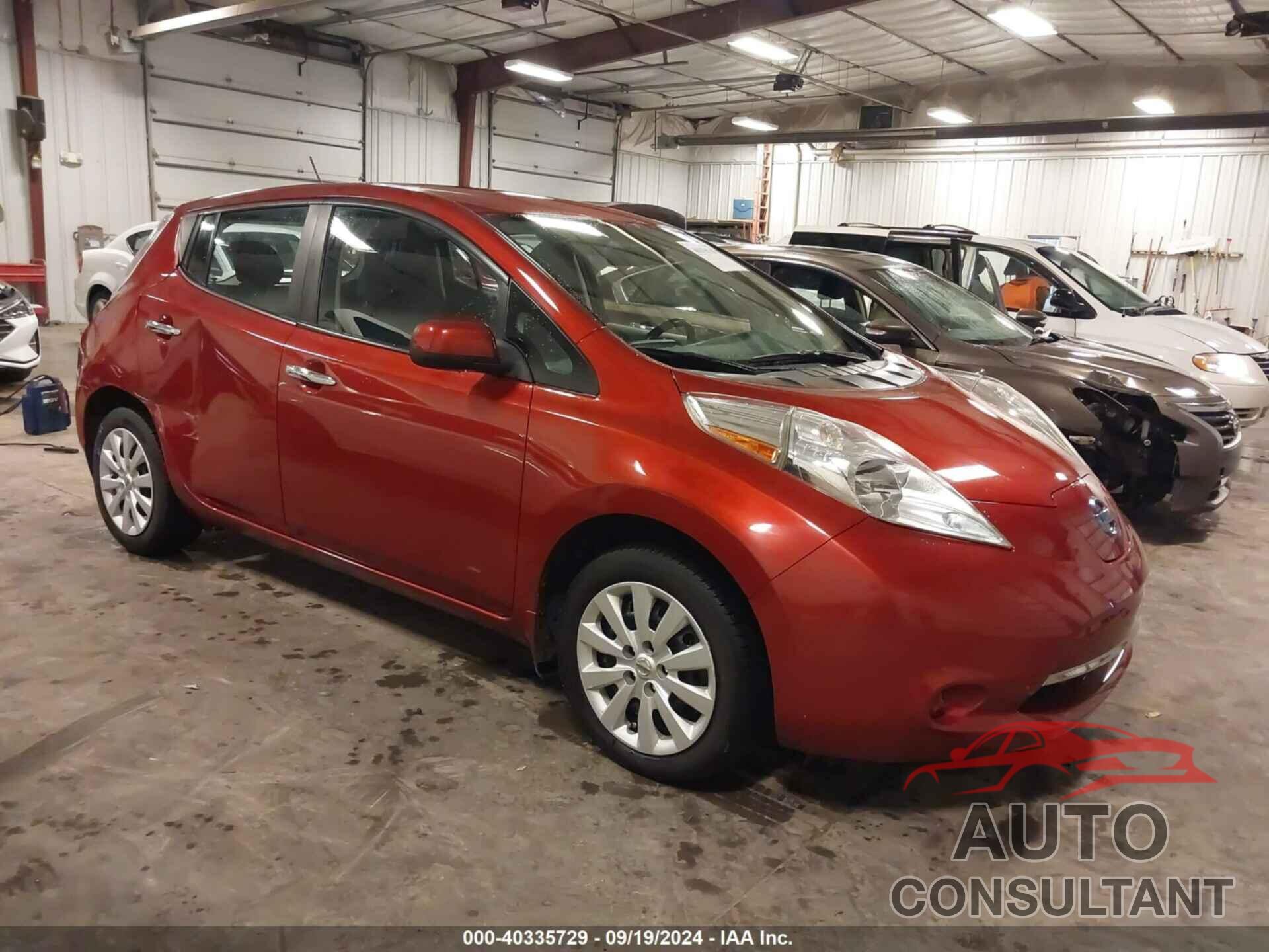 NISSAN LEAF 2015 - 1N4AZ0CP6FC311397