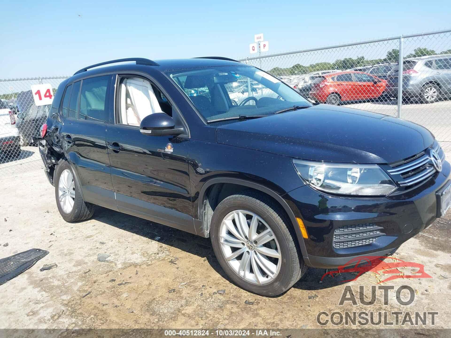 VOLKSWAGEN TIGUAN 2016 - WVGAV7AX6GW602527