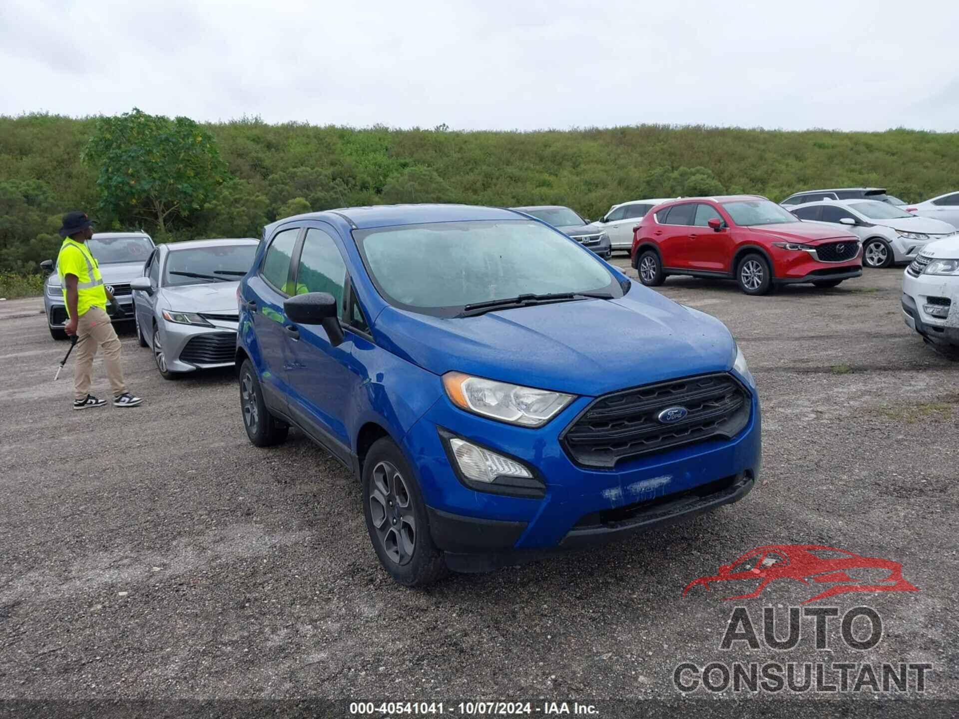 FORD ECOSPORT 2018 - MAJ3P1RE8JC220988