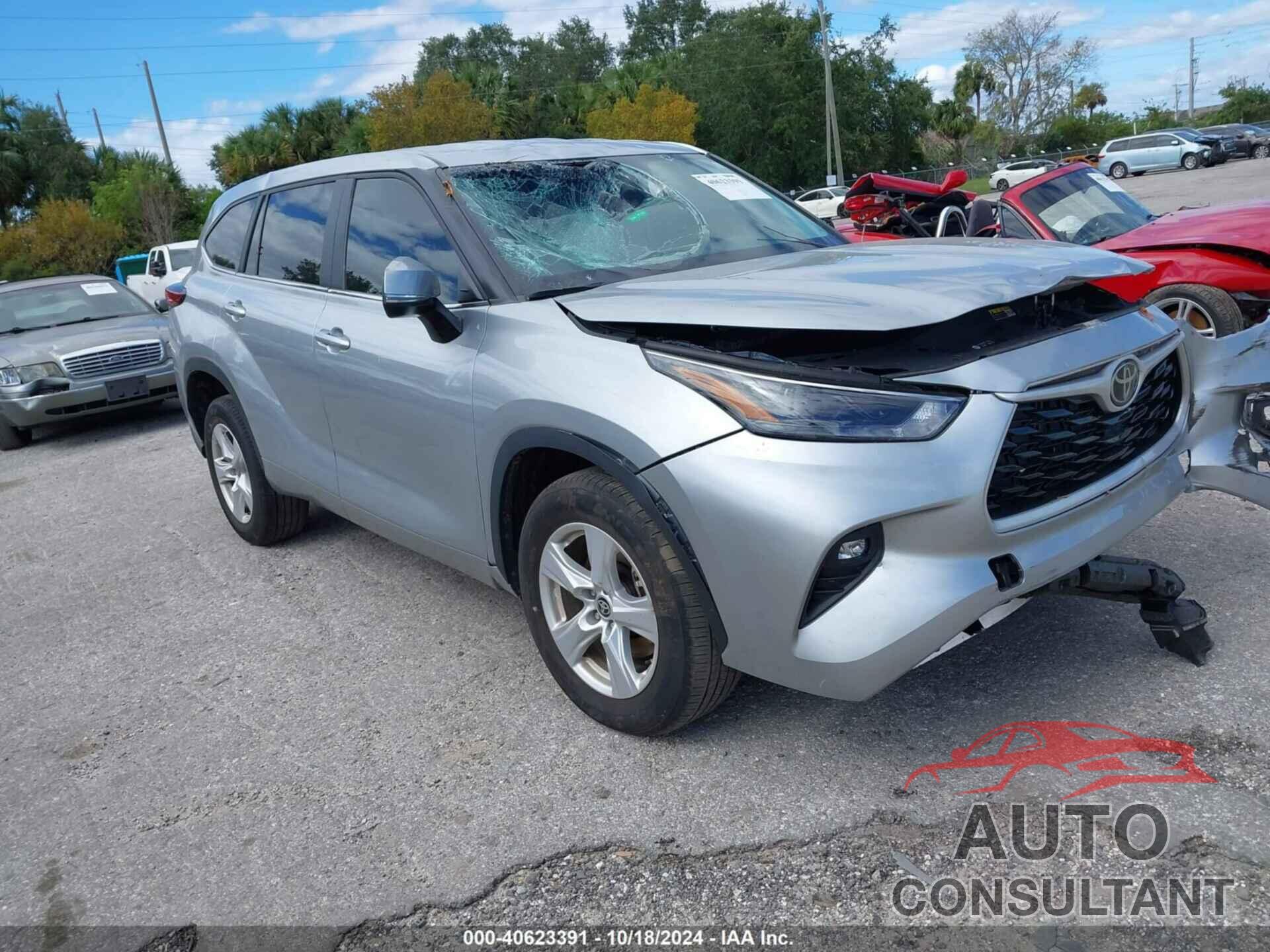 TOYOTA HIGHLANDER 2023 - 5TDKDRAH3PS034110