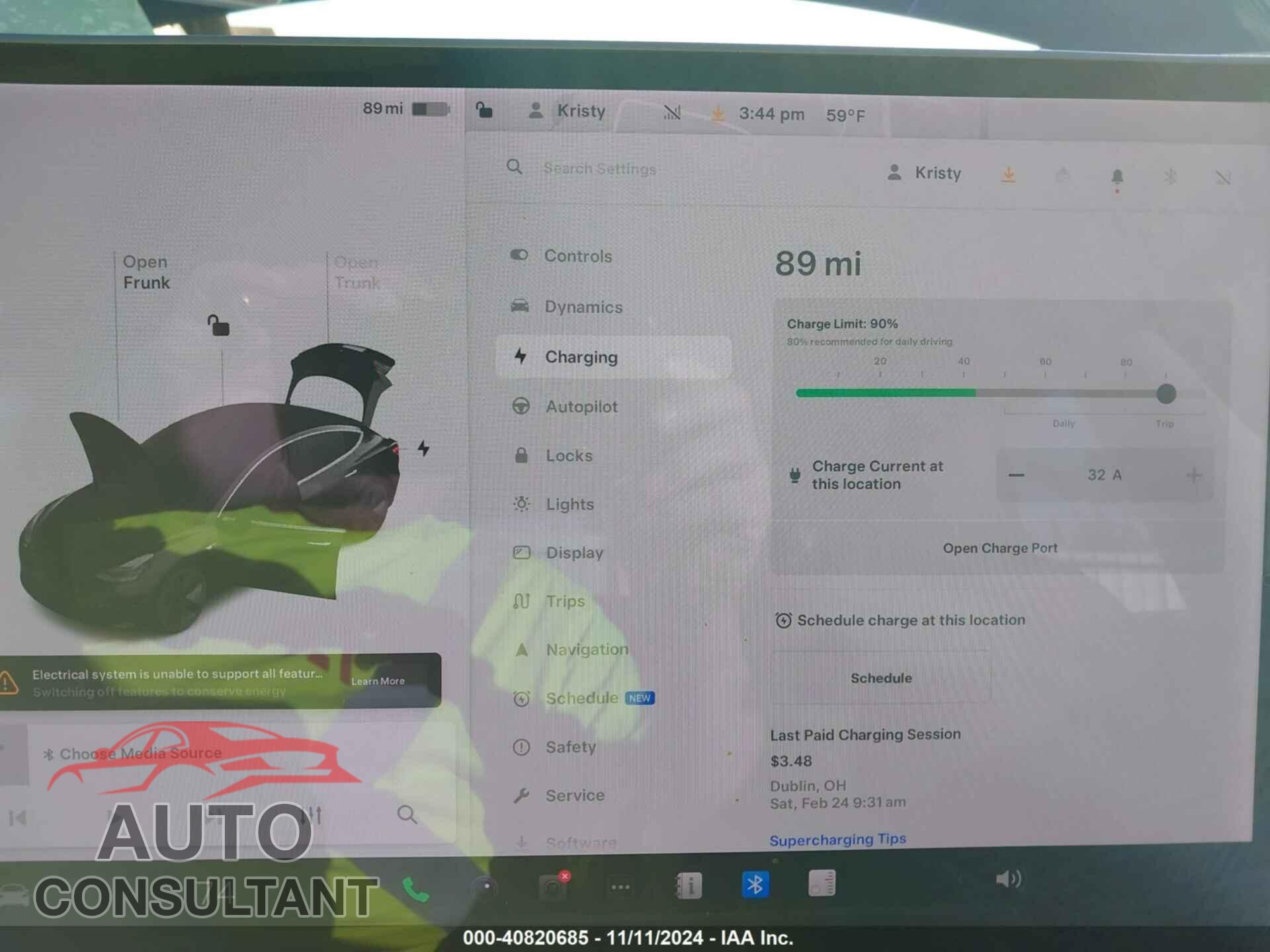 TESLA MODEL 3 2020 - 5YJ3E1EA5LF630057