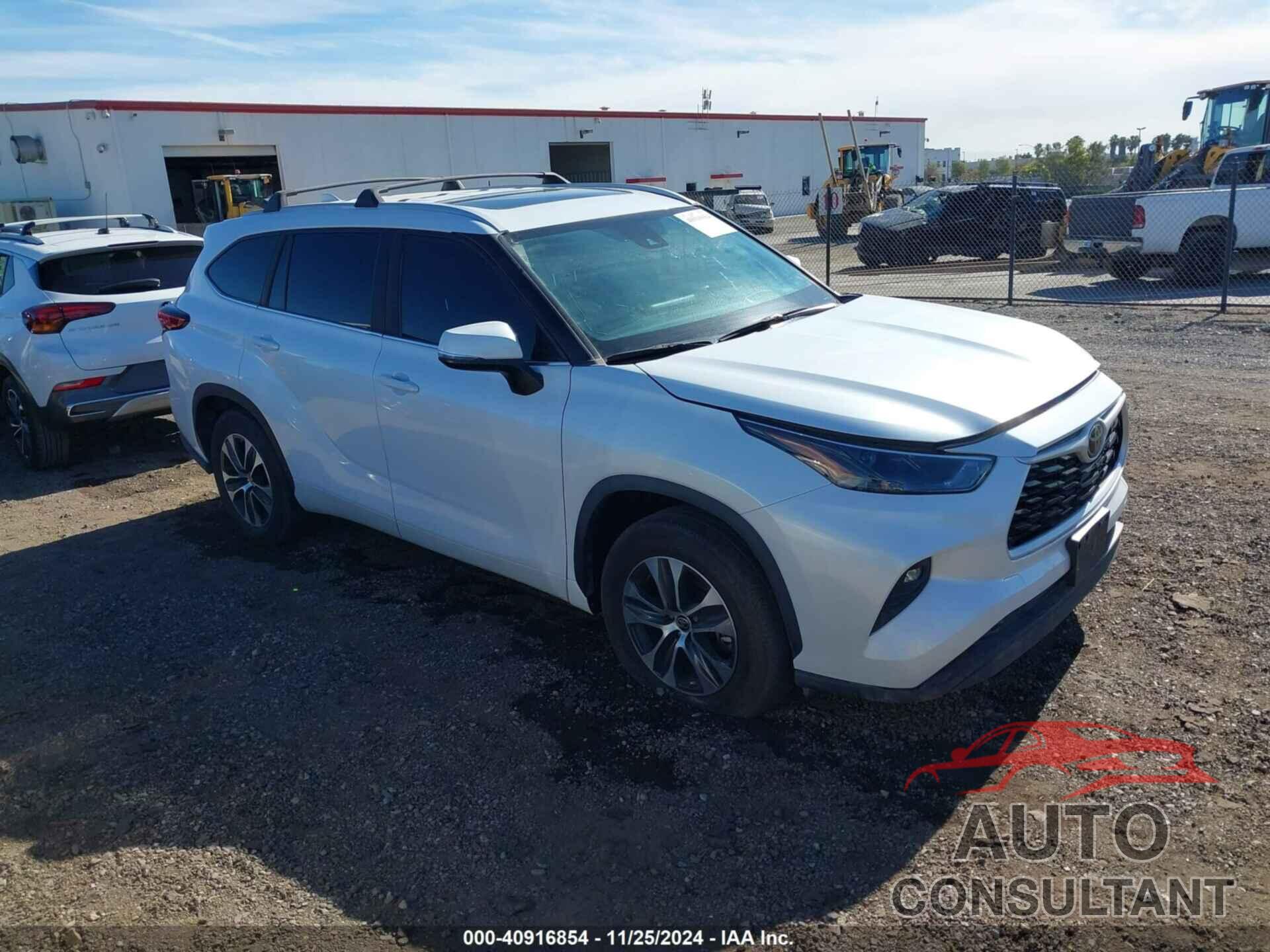 TOYOTA HIGHLANDER 2023 - 5TDKDRAH7PS035681