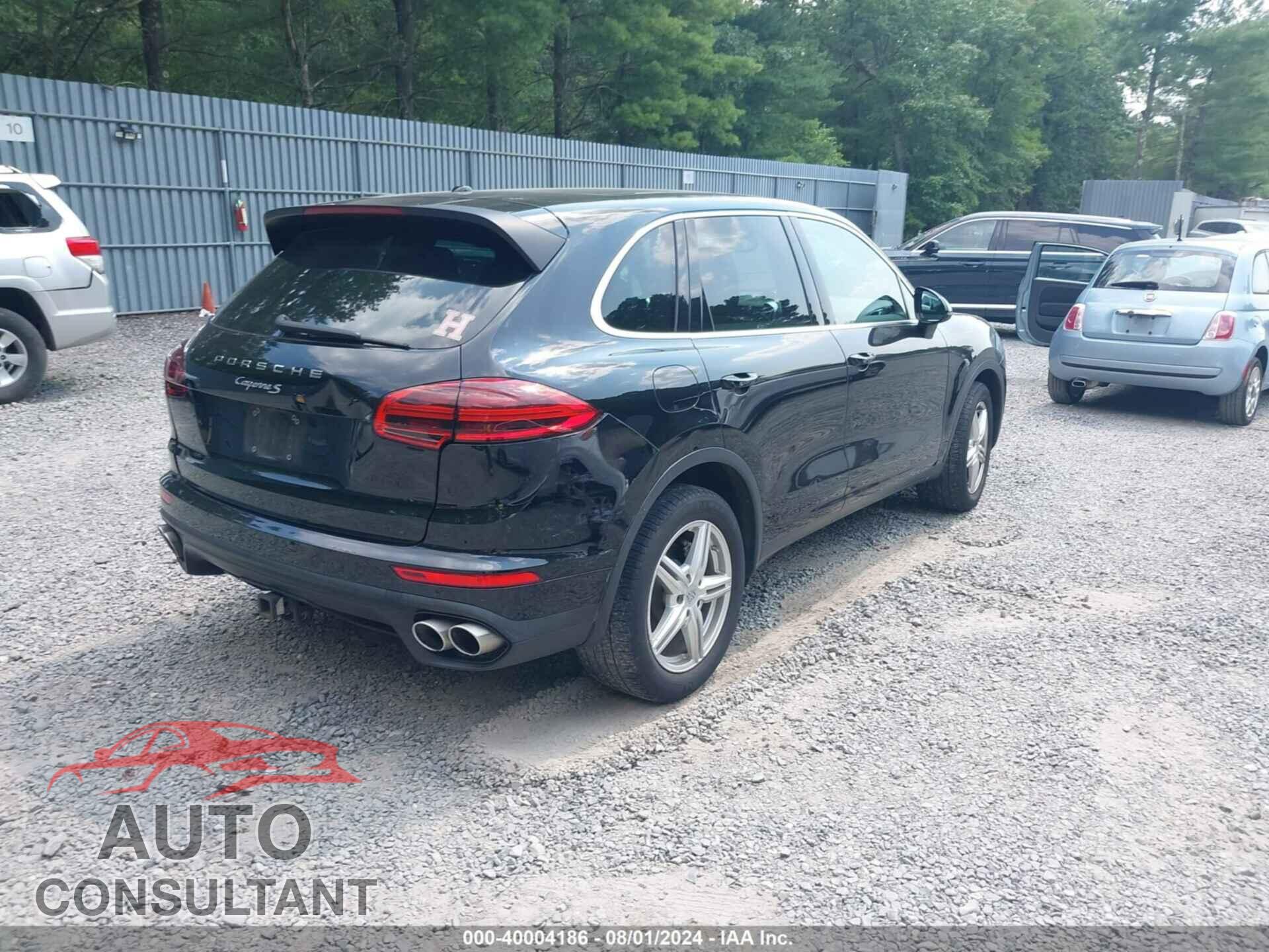 PORSCHE CAYENNE 2017 - WP1AB2A20HLA52845