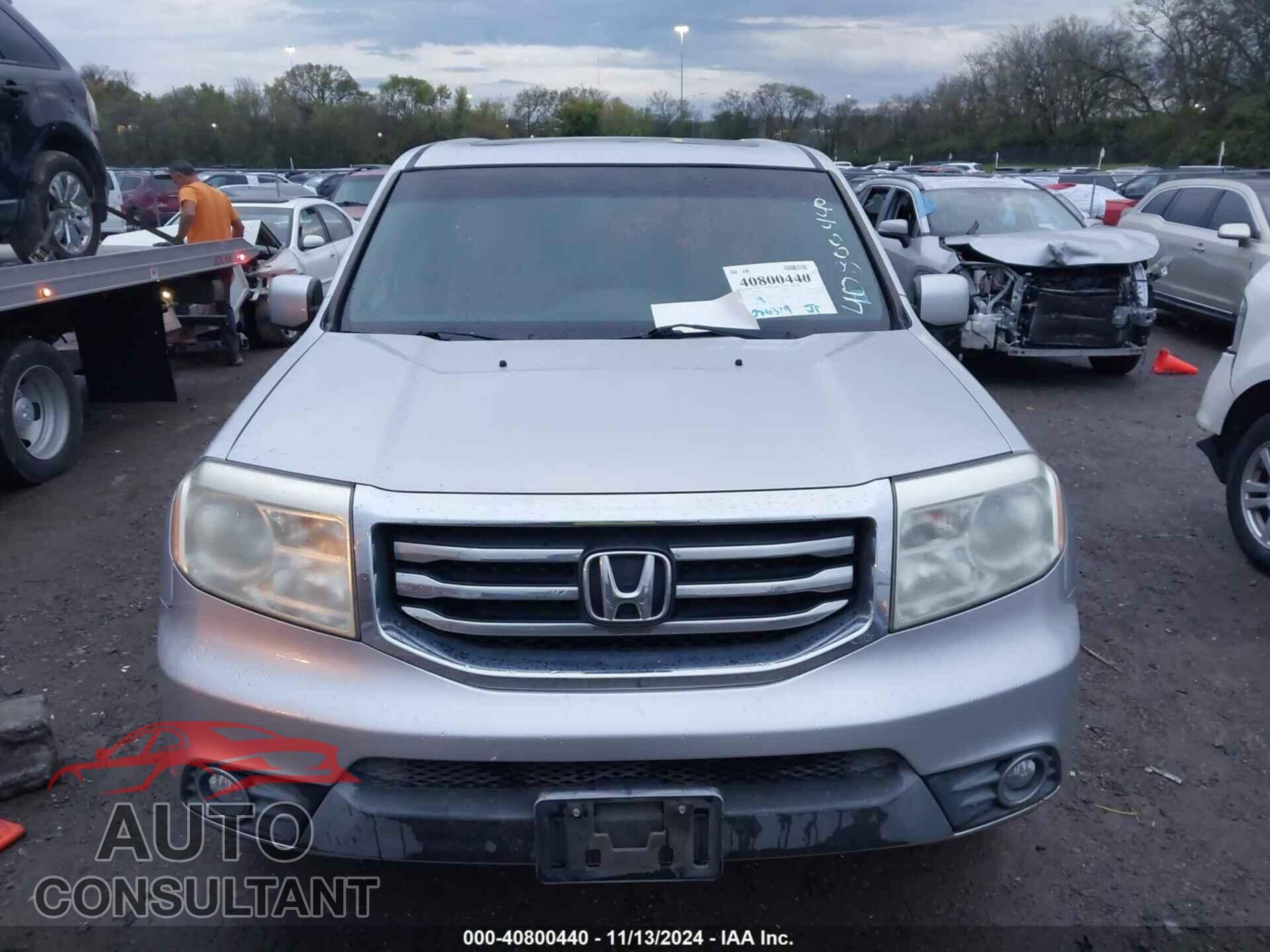 HONDA PILOT 2012 - 5FNYF3H57CB029438