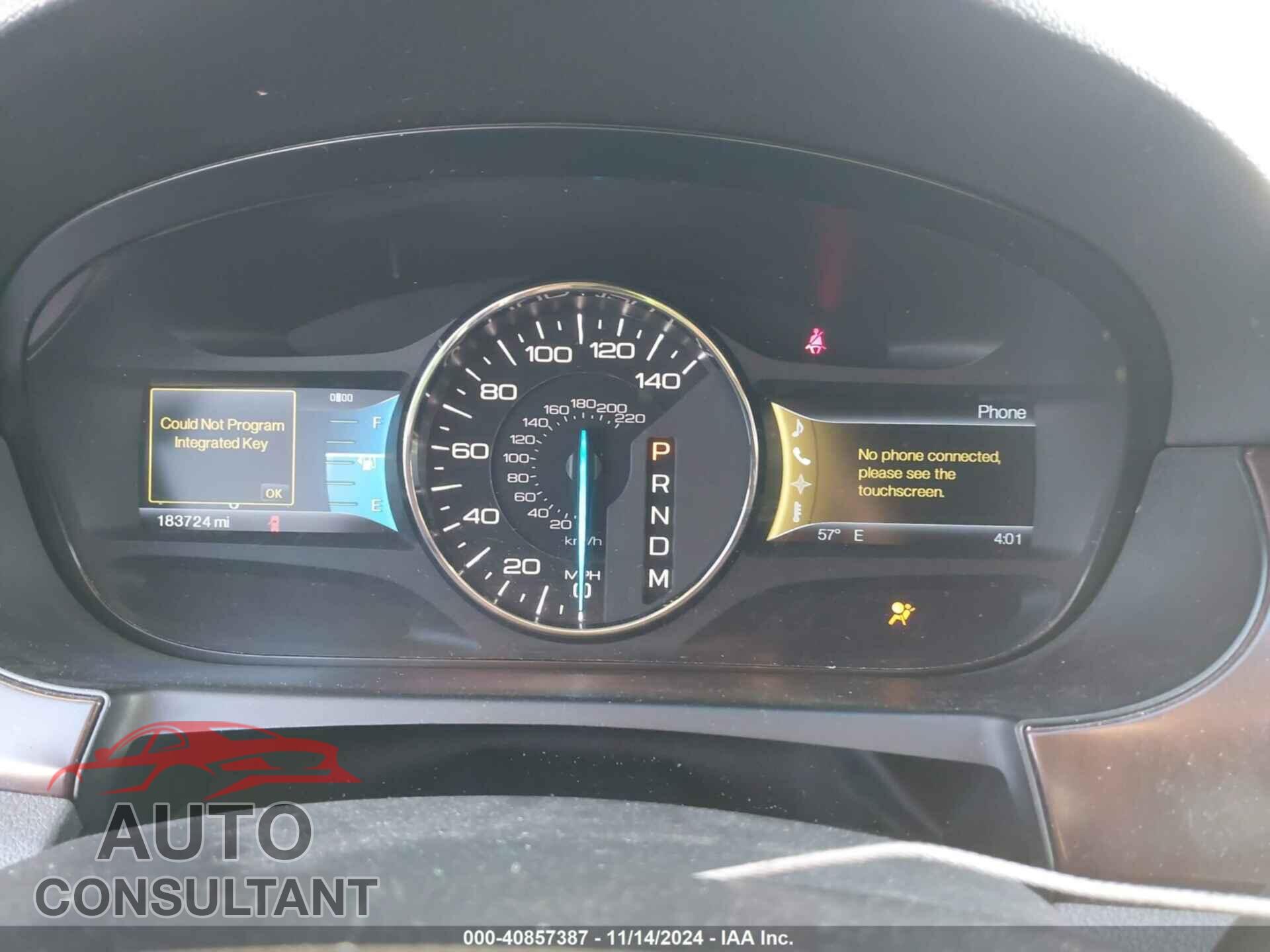 FORD EDGE 2011 - 2FMDK4KC2BBB67080