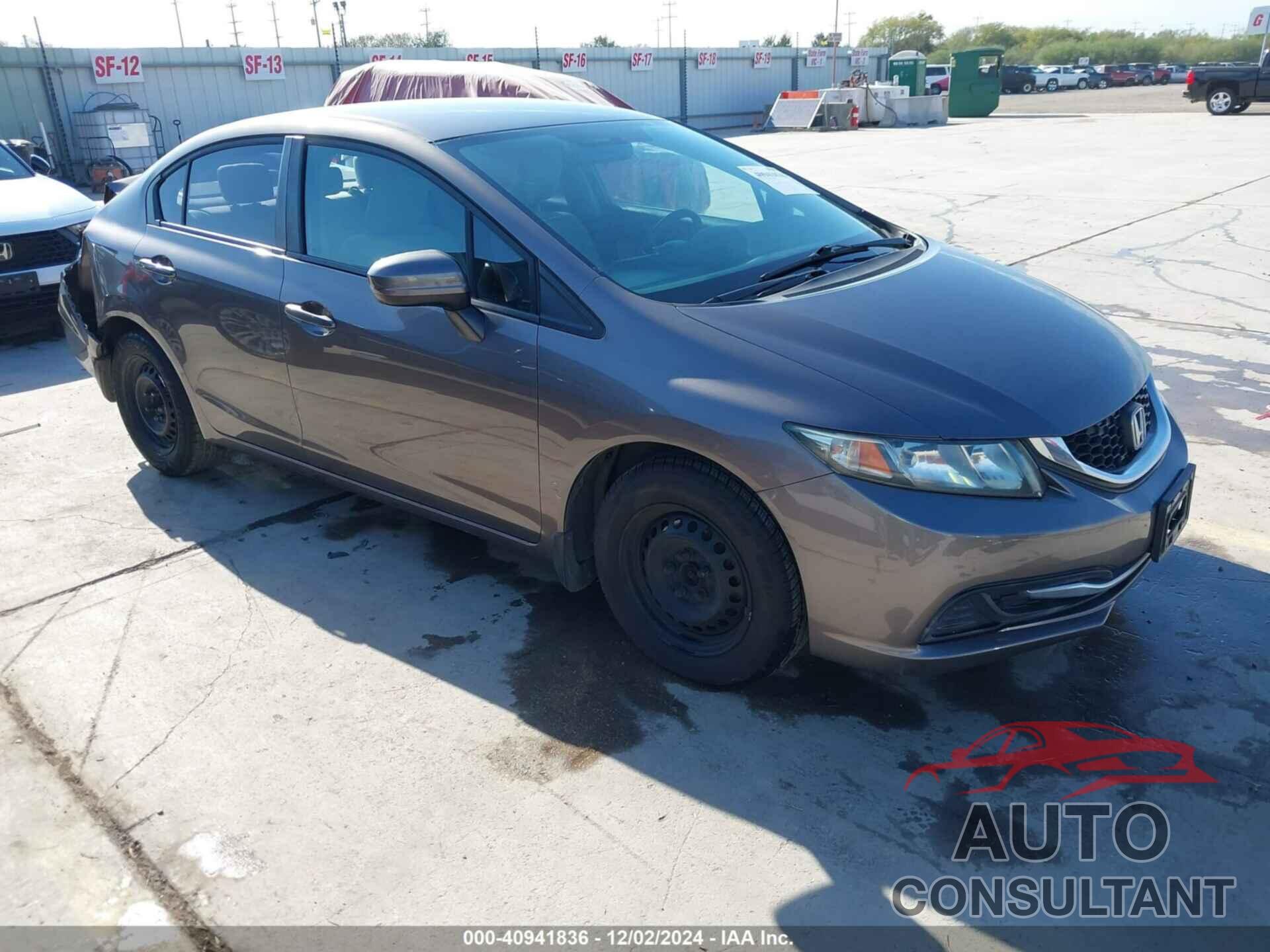 HONDA CIVIC 2014 - 19XFB2F56EE045543