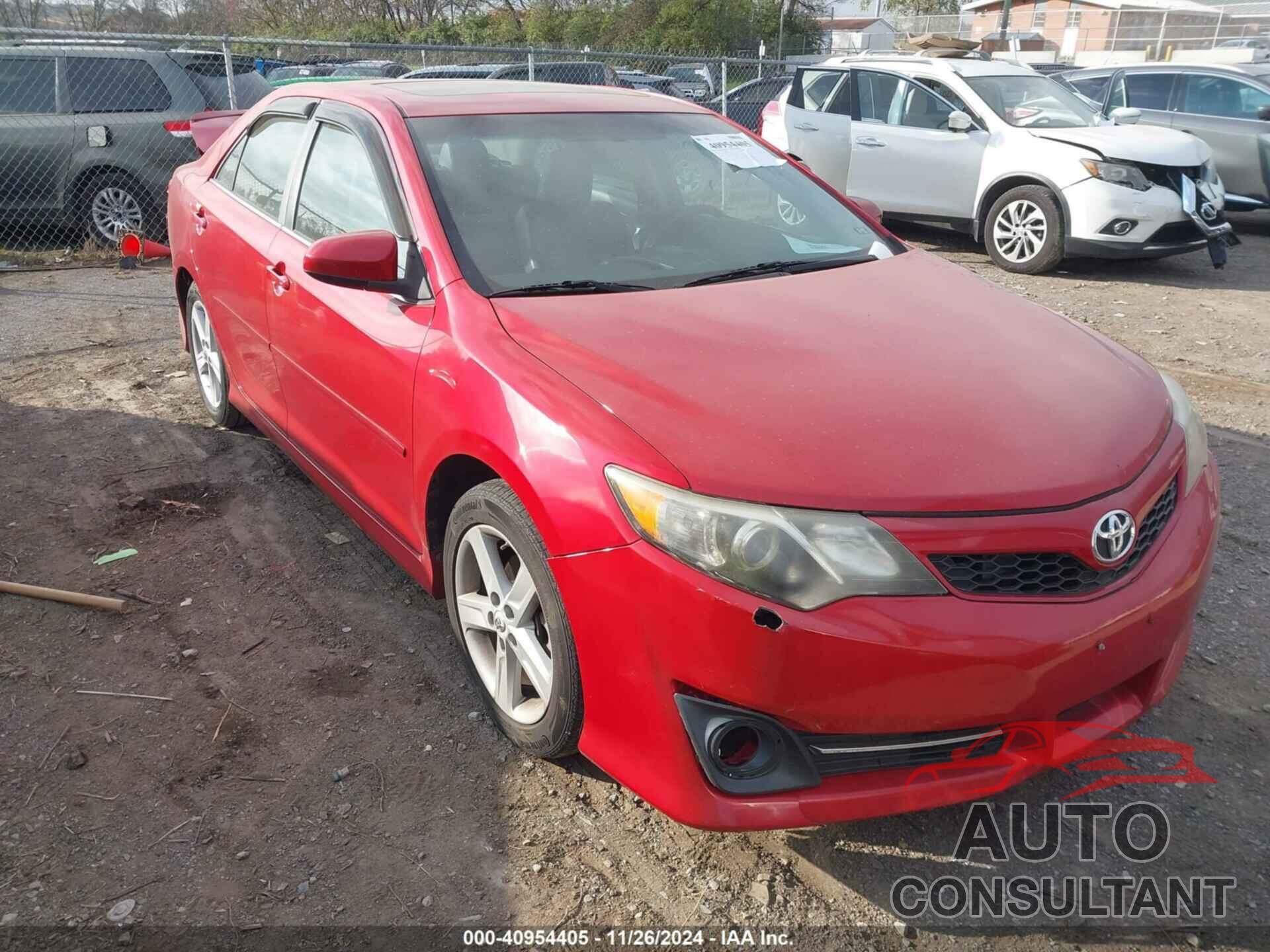 TOYOTA CAMRY 2012 - 4T1BF1FK0CU517717