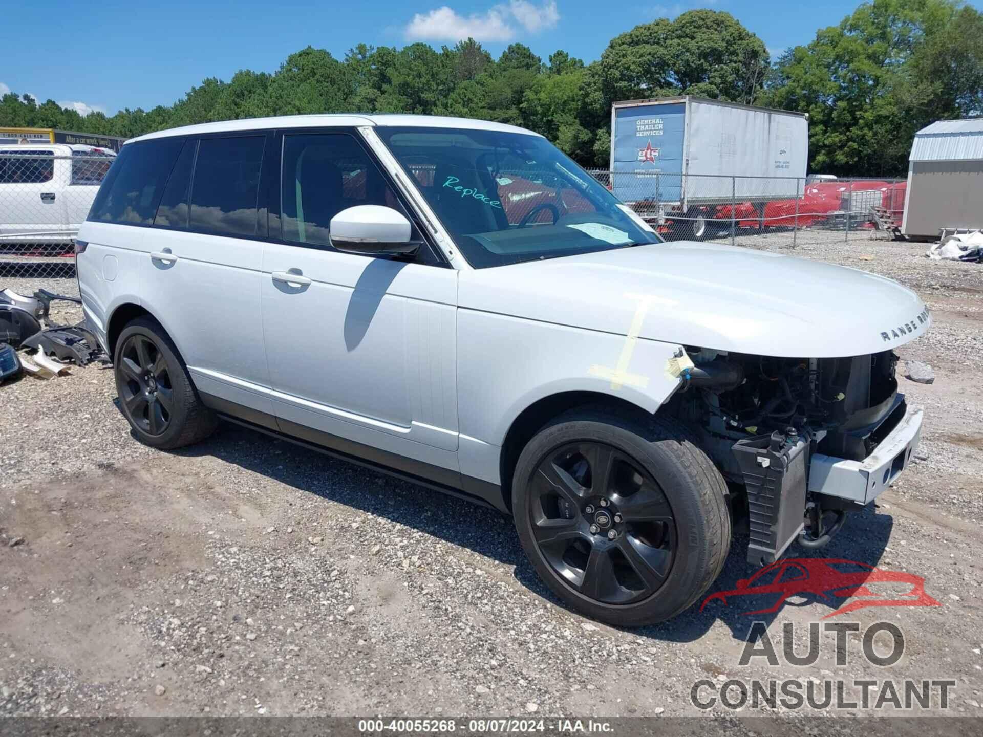 LAND ROVER RANGE ROVER 2019 - SALGS2SV3KA543412