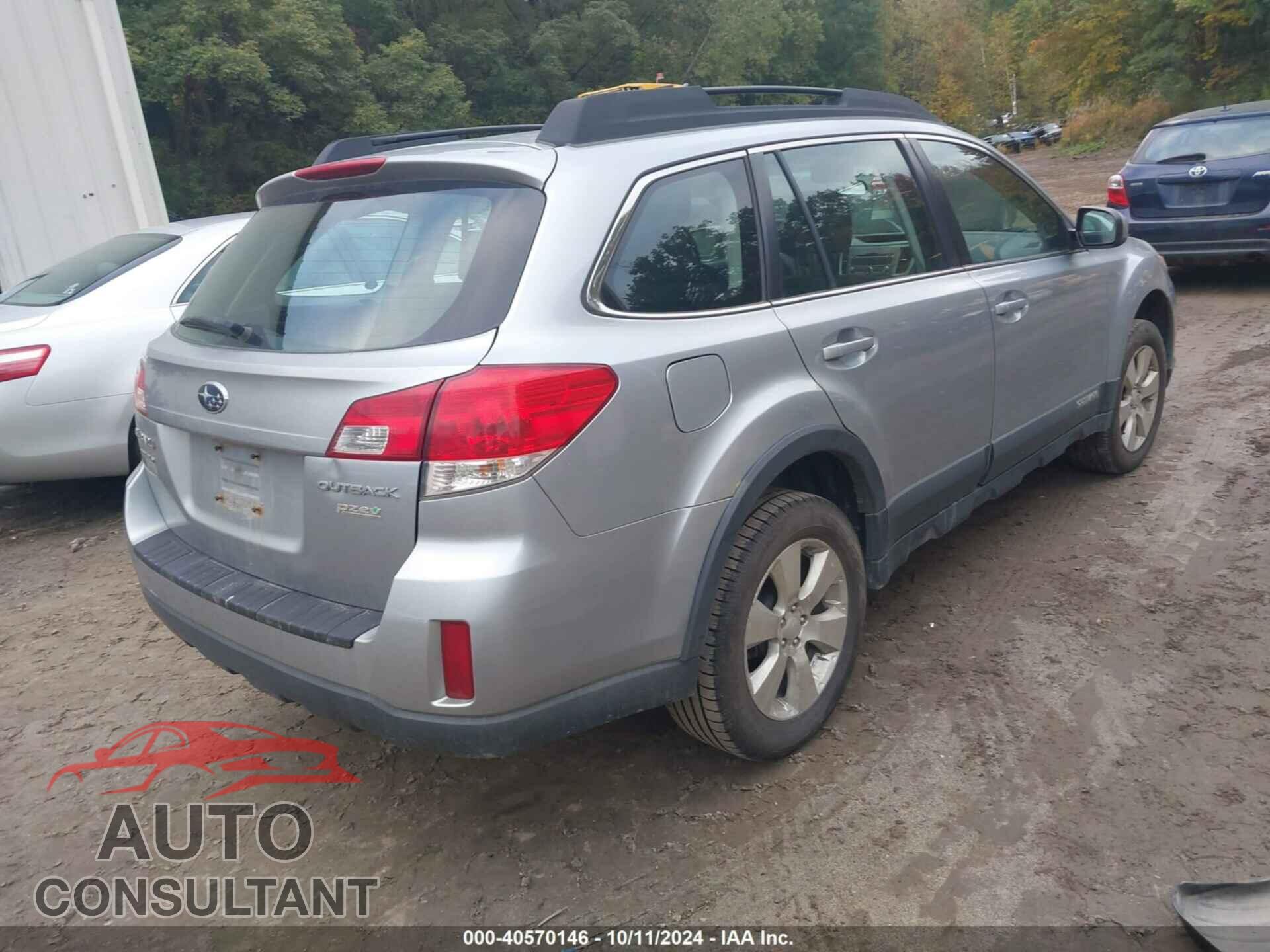 SUBARU OUTBACK 2012 - 4S4BRBACXC3270340
