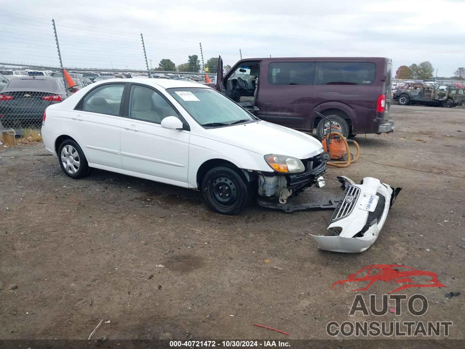 KIA SPECTRA 2009 - KNAFE221995628262