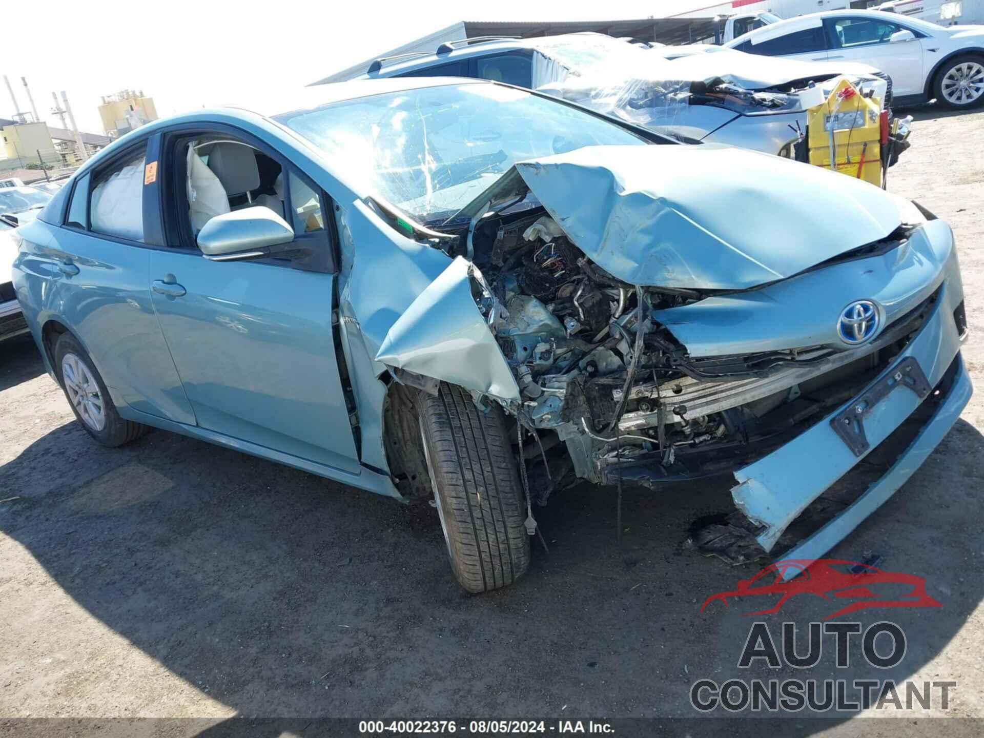 TOYOTA PRIUS 2016 - JTDKBRFU0G3021506