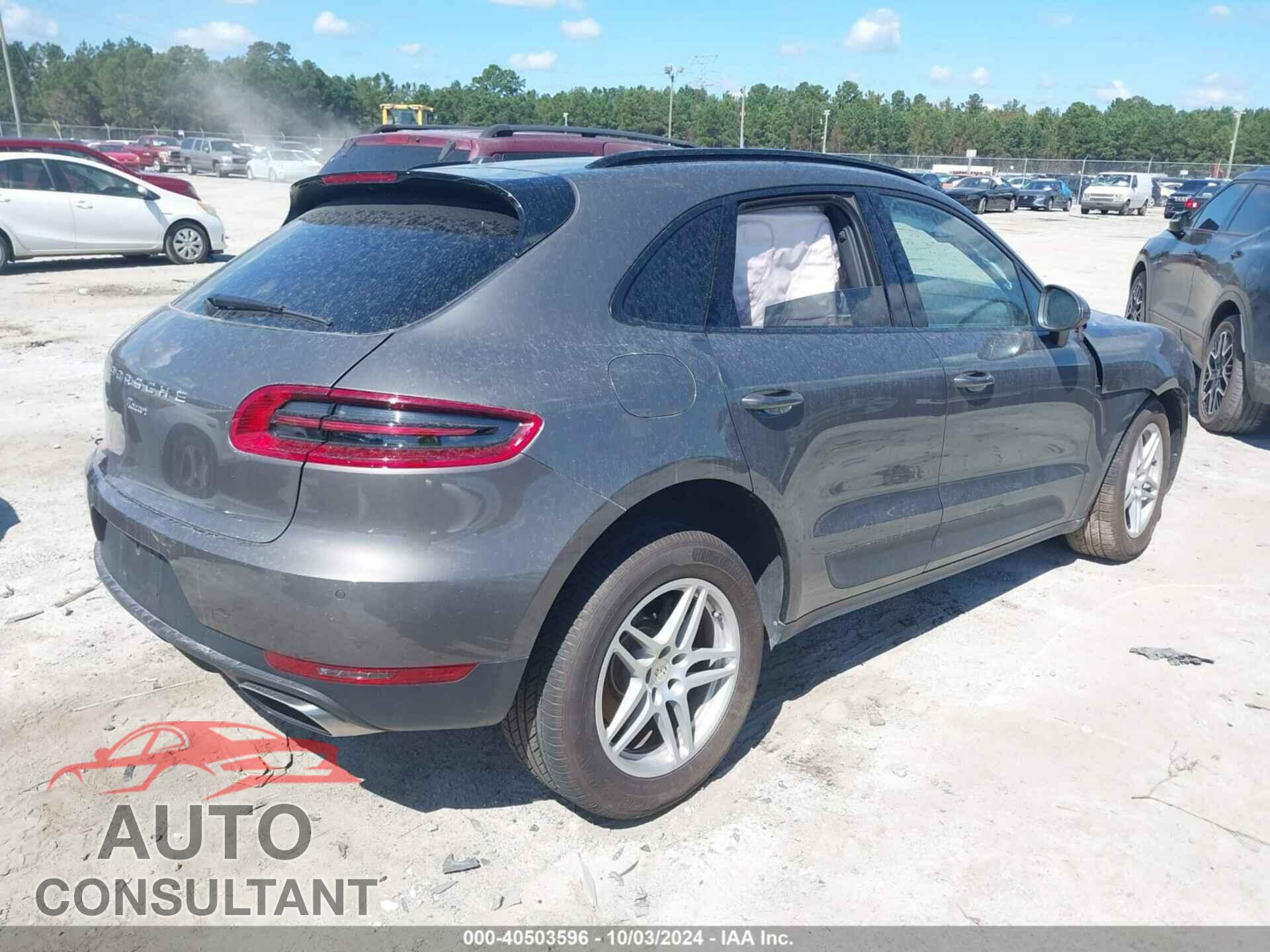 PORSCHE MACAN 2017 - WP1AA2A59HLB83446