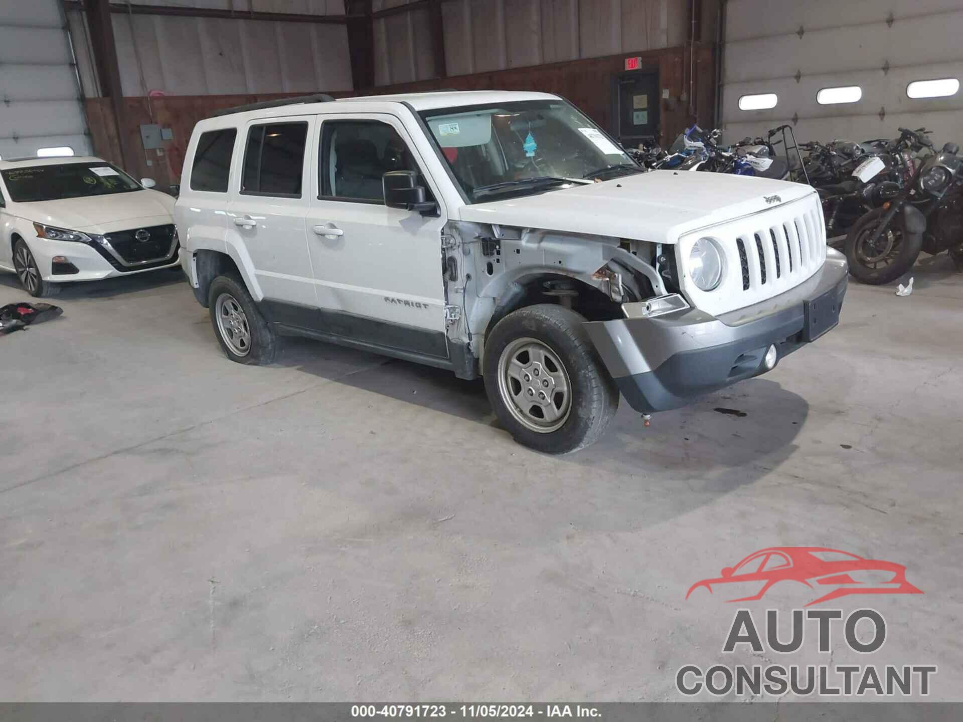 JEEP PATRIOT 2012 - 1C4NJRBB5CD506832