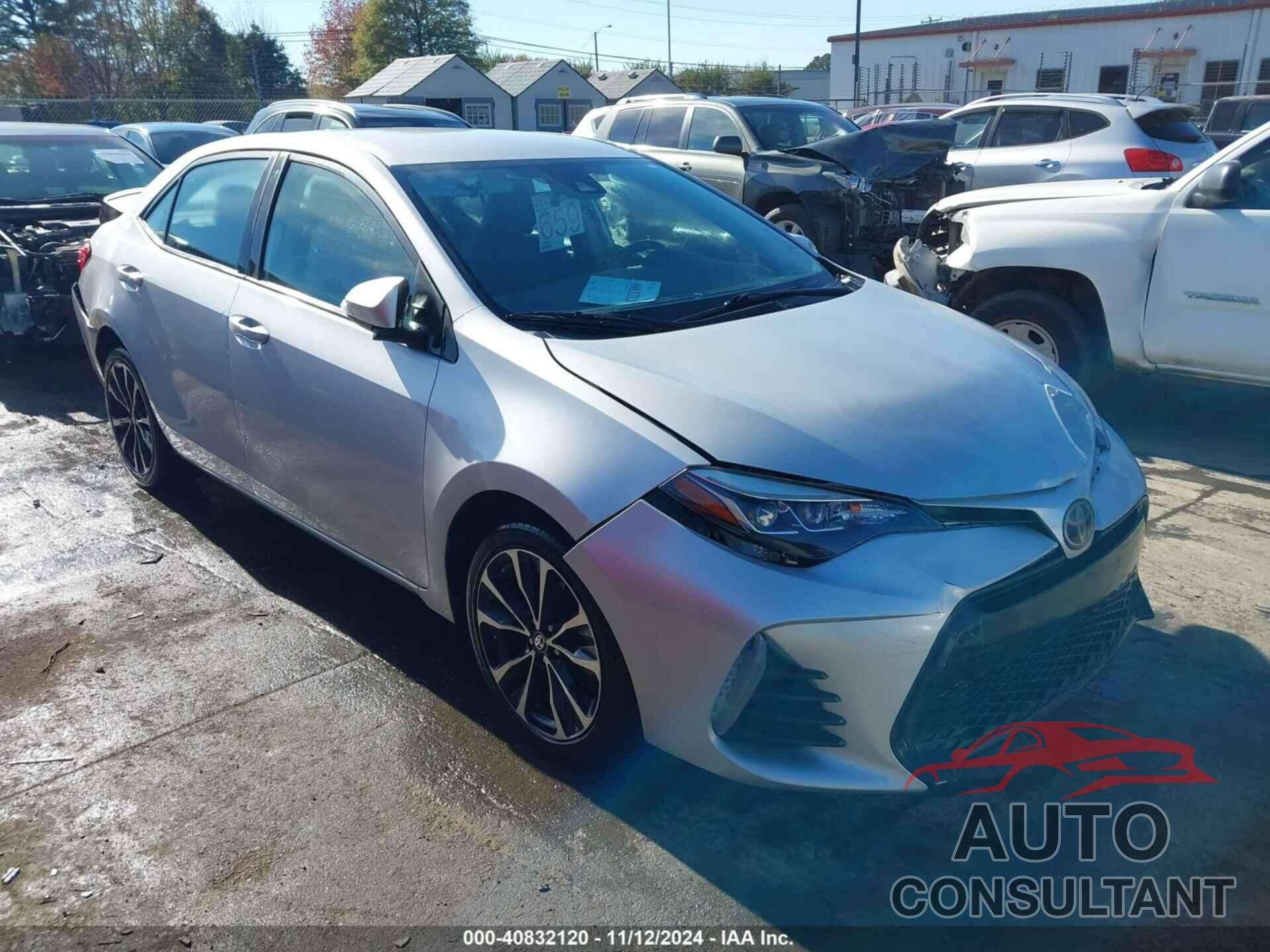 TOYOTA COROLLA 2018 - 5YFBURHE4JP785504