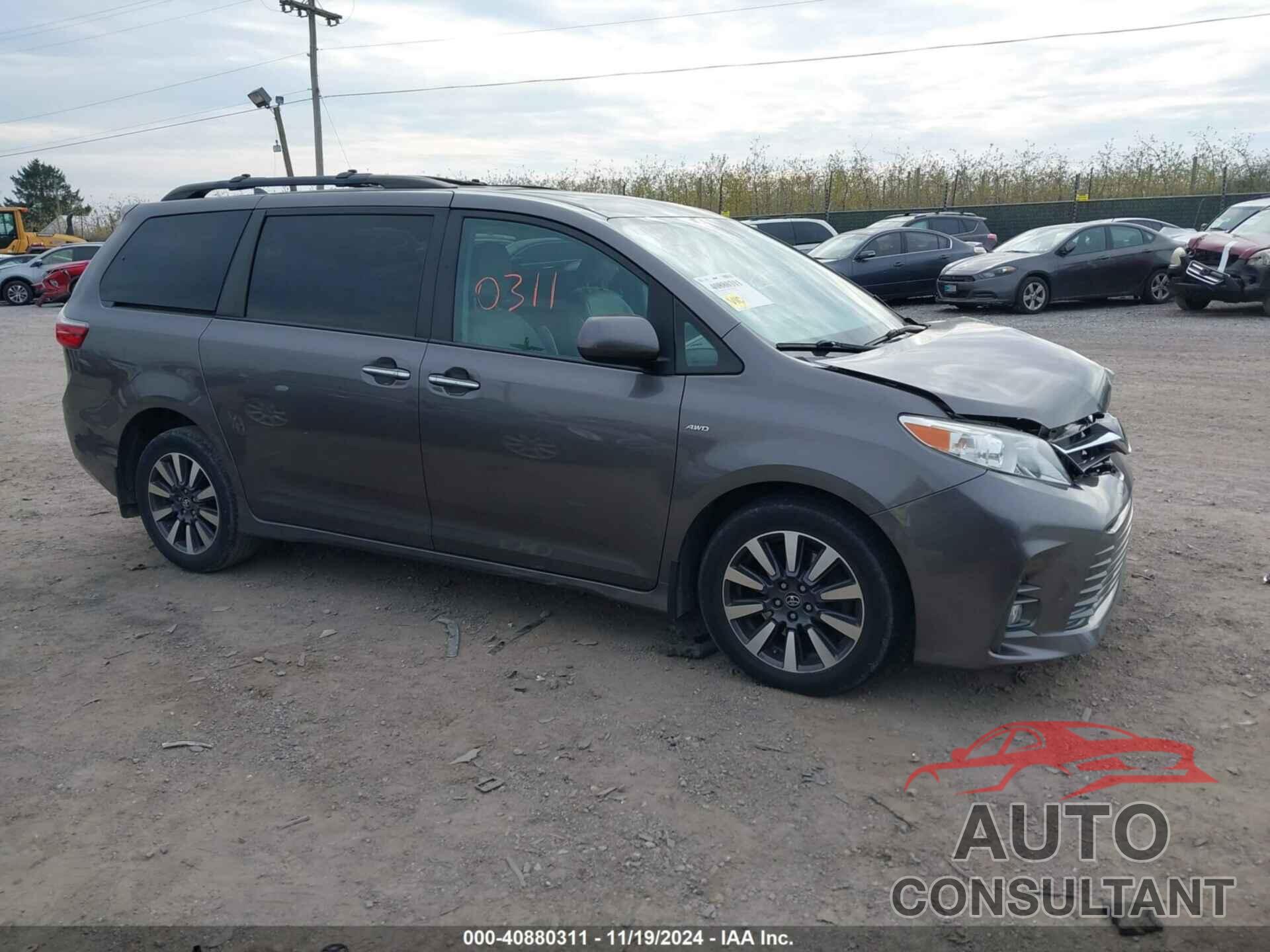 TOYOTA SIENNA 2020 - 5TDDZ3DC6LS238739