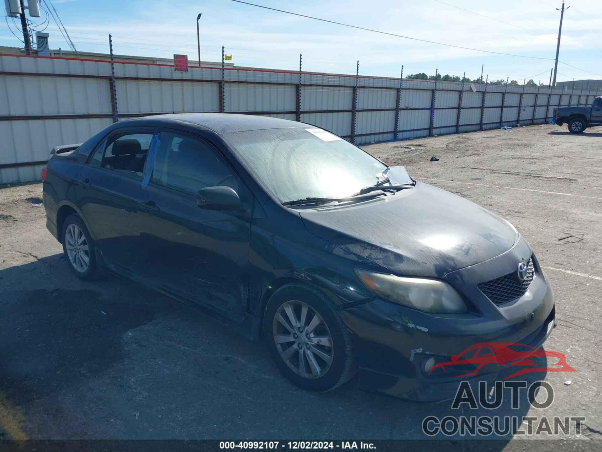 TOYOTA COROLLA 2010 - 1NXBU4EE0AZ274815