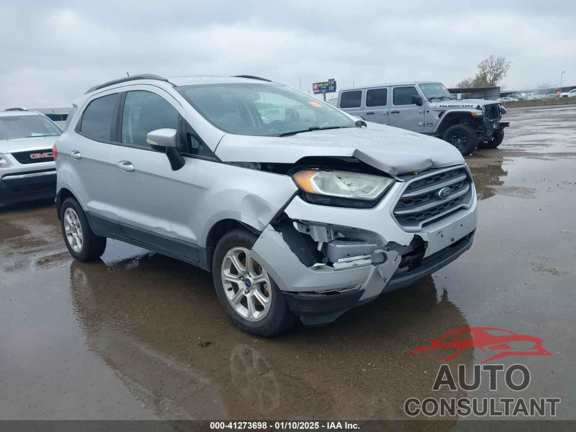FORD ECOSPORT 2019 - MAJ3S2GE6KC251391