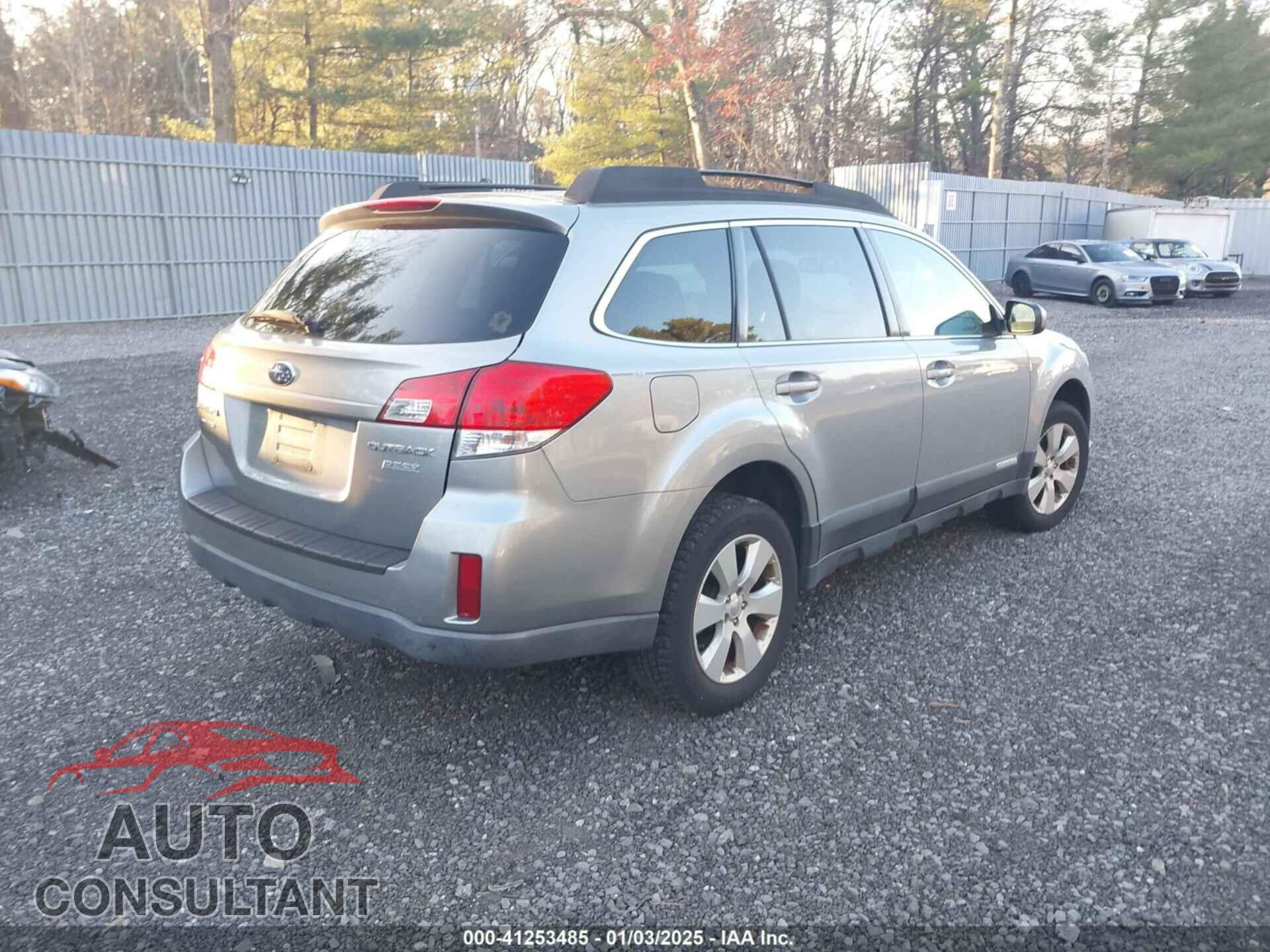 SUBARU OUTBACK 2011 - 4S4BRBCC8B3406069