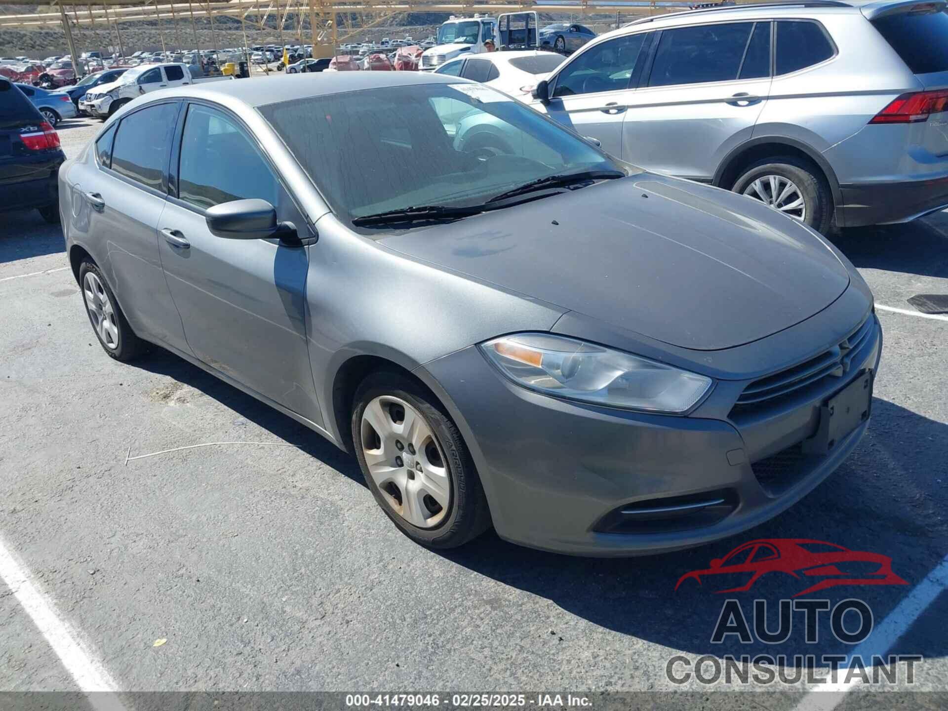 DODGE DART 2013 - 1C3CDFAHXDD346312