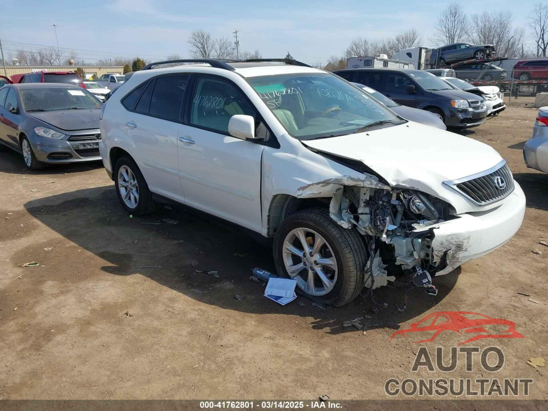 LEXUS RX 350 2009 - 2T2HK31U19C127077