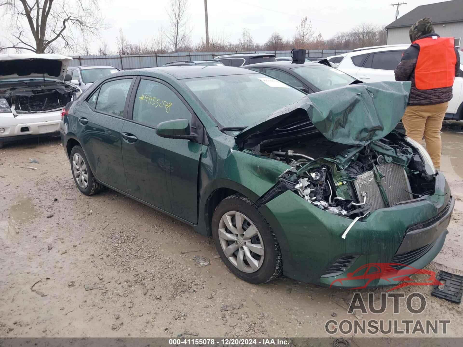 TOYOTA COROLLA 2015 - 2T1BURHE0FC238432