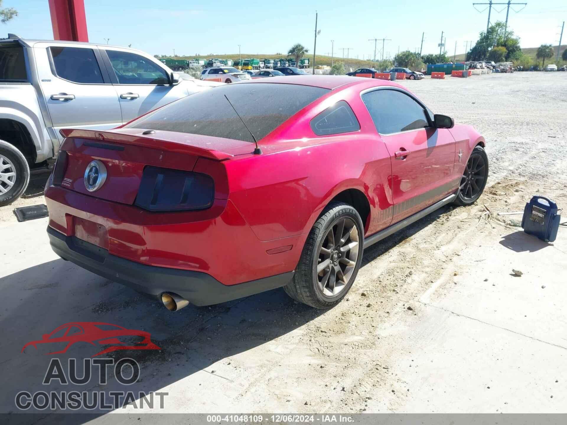 FORD MUSTANG 2010 - 1ZVBP8AN8A5133555