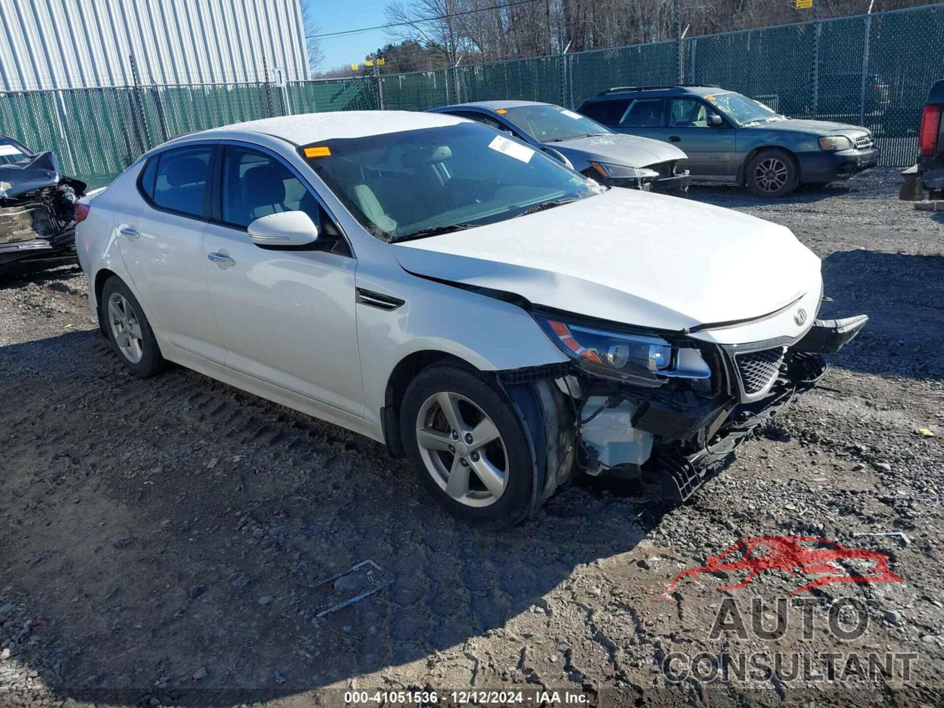 KIA OPTIMA 2014 - KNAGM4A70E5499752