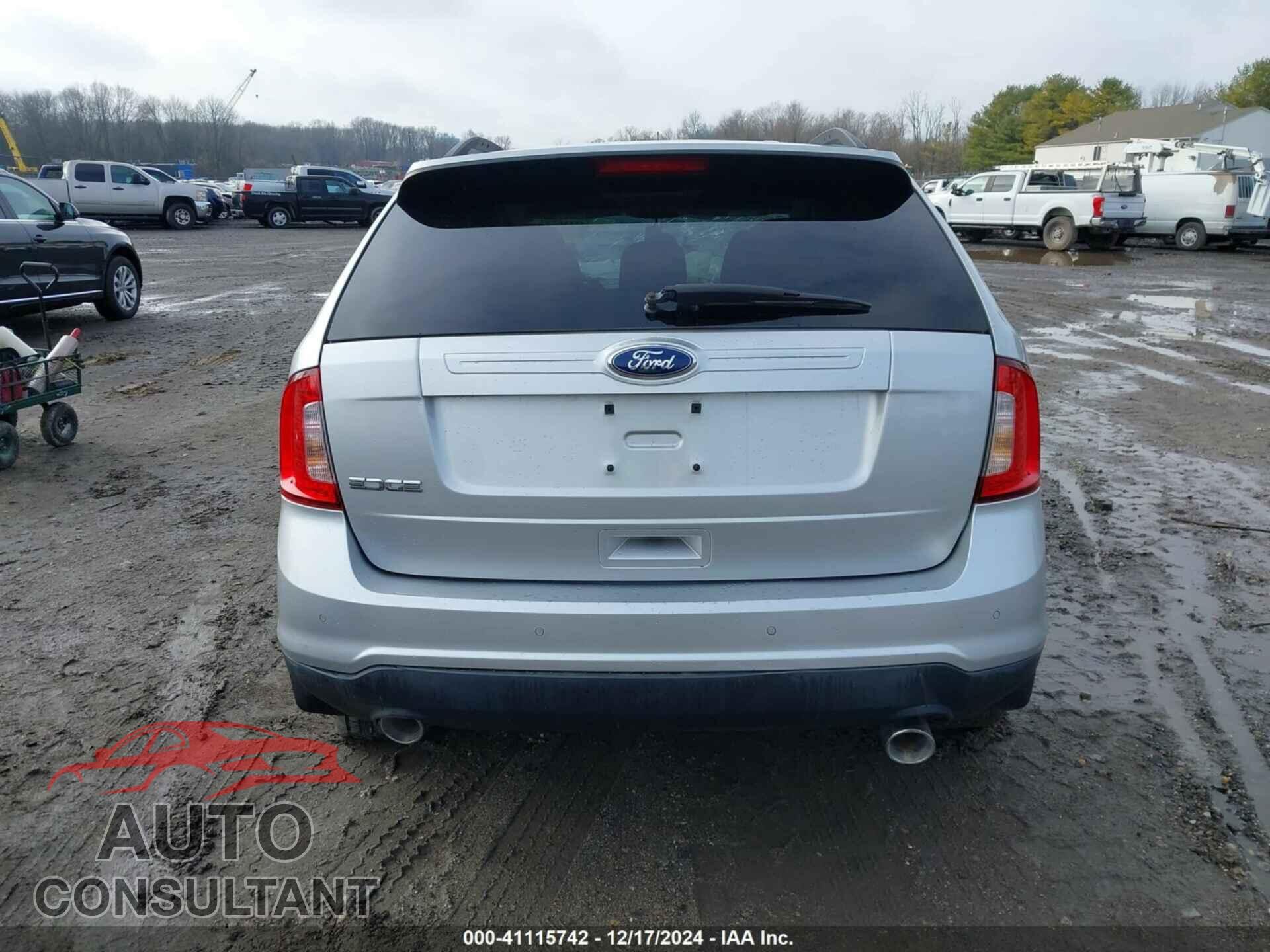 FORD EDGE 2012 - 2FMDK3GC2CBA86553