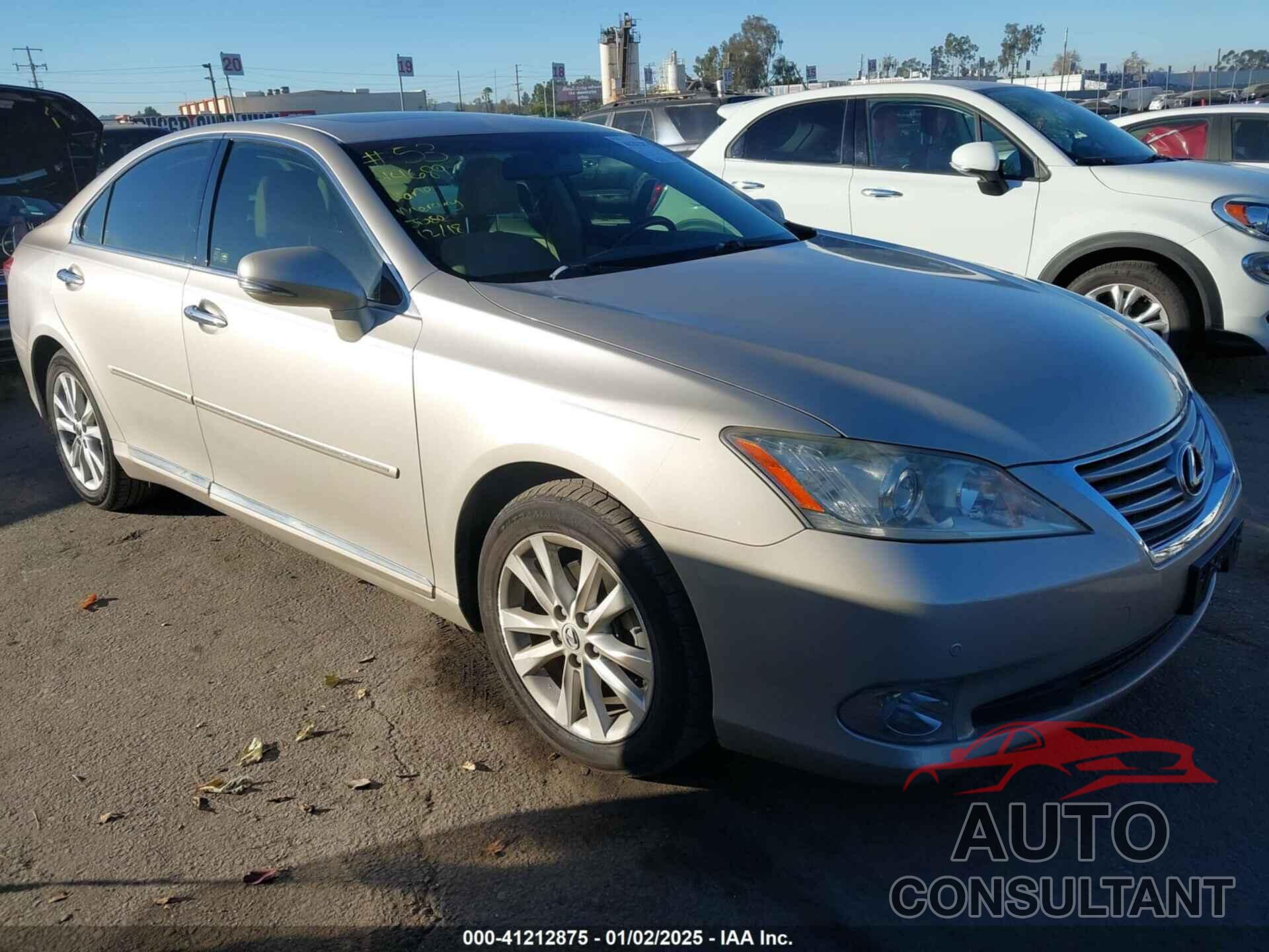 LEXUS ES 350 2011 - JTHBK1EG2B2460927