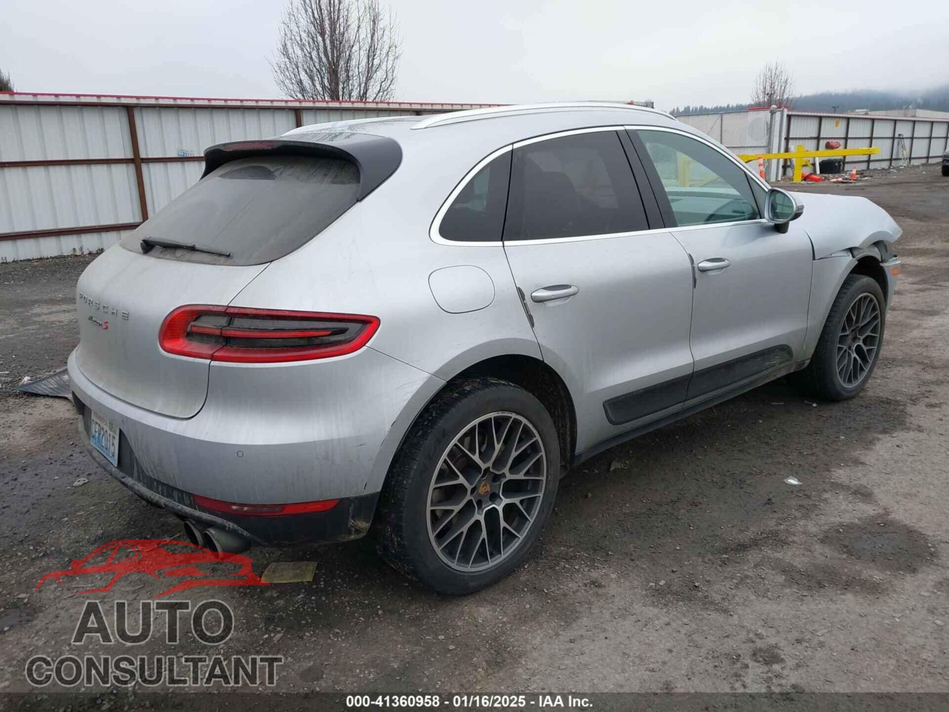 PORSCHE MACAN 2015 - WP1AB2A54FLB58450