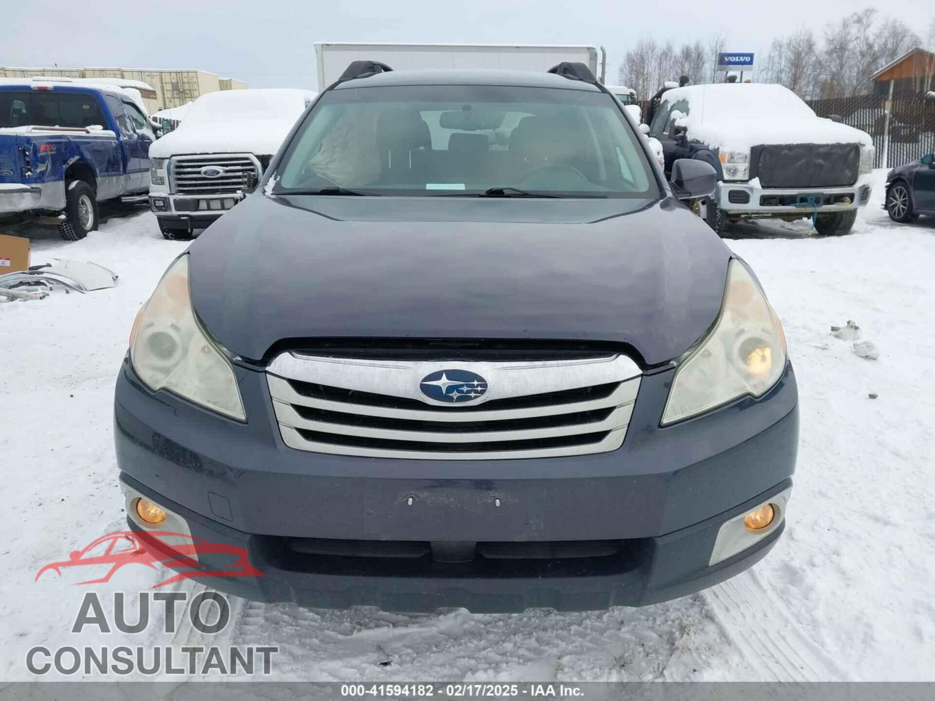 SUBARU OUTBACK 2011 - 4S4BRCCC4B3364523