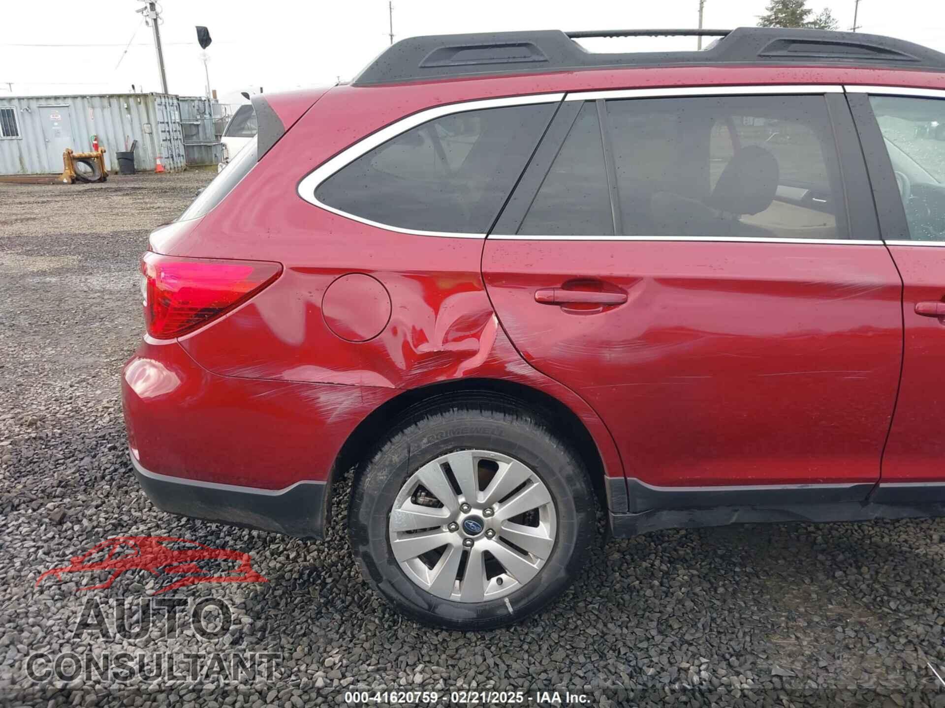 SUBARU OUTBACK 2015 - 4S4BSACC2F3342700