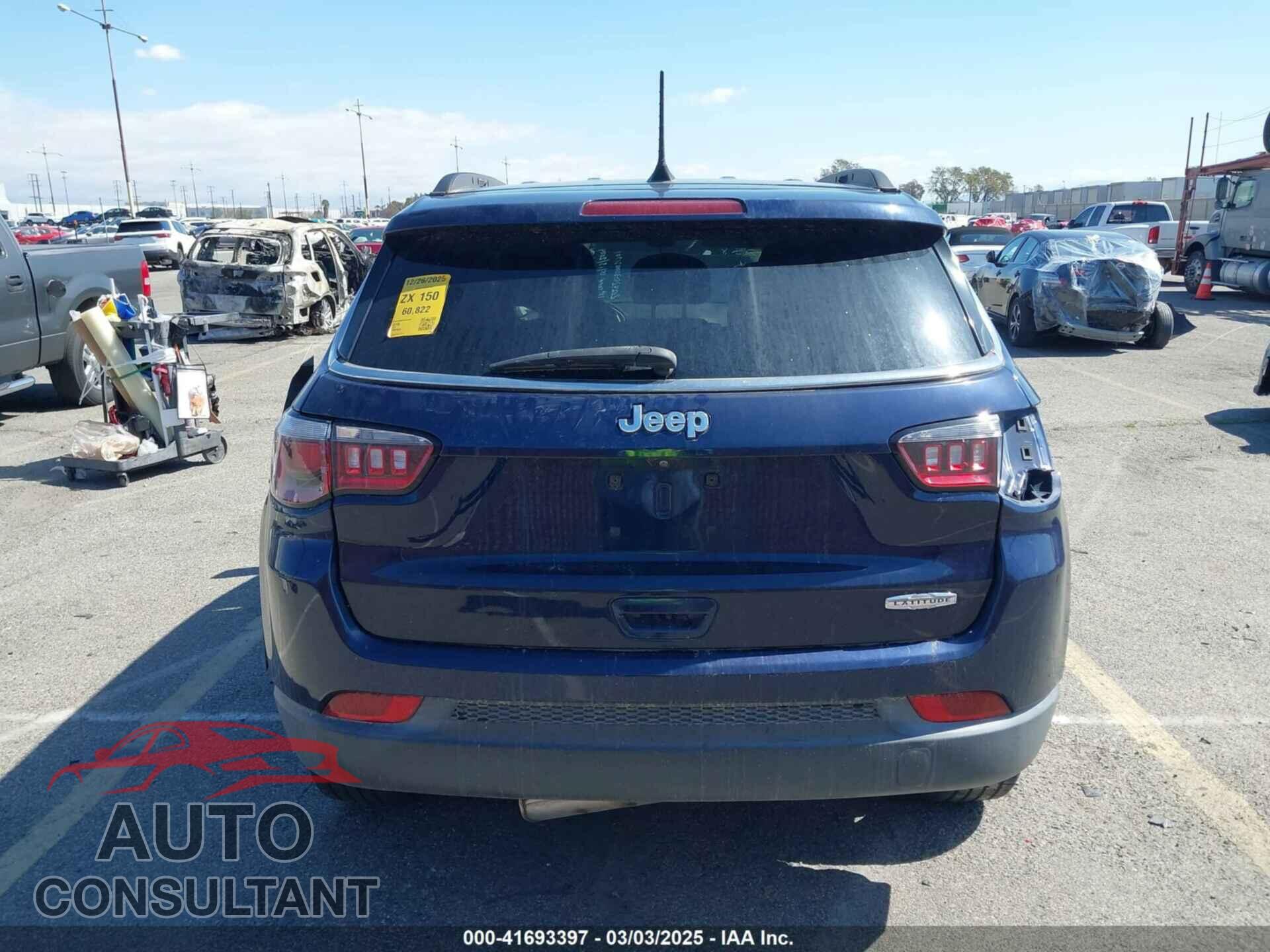JEEP COMPASS 2019 - 3C4NJCBB4KT844258