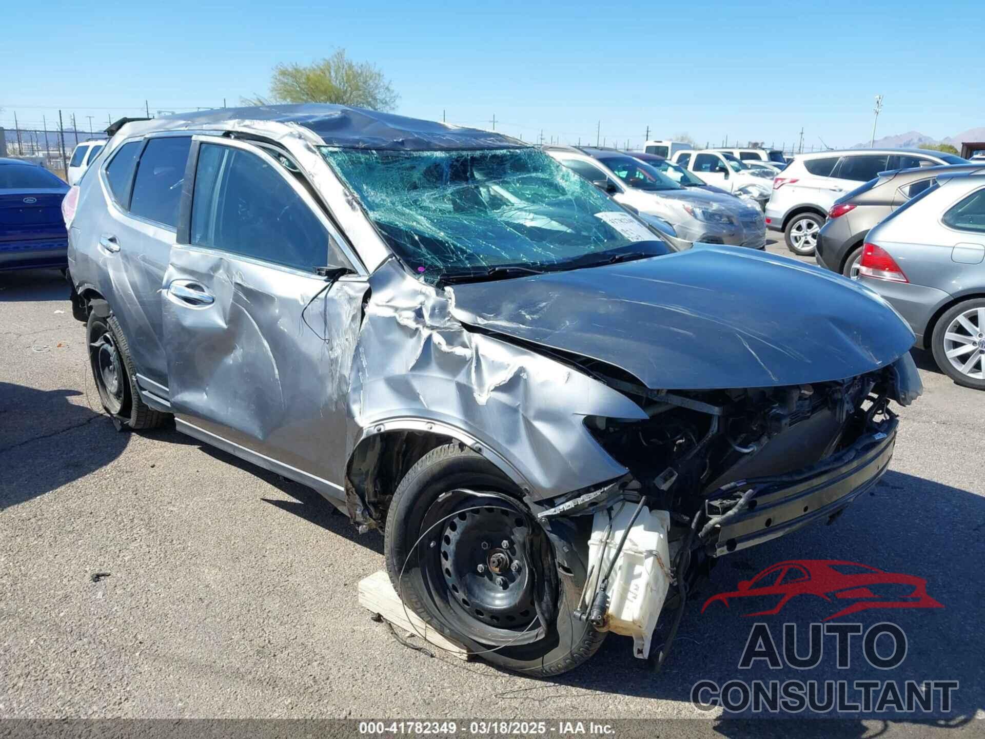 NISSAN ROGUE 2015 - KNMAT2MT6FP579720