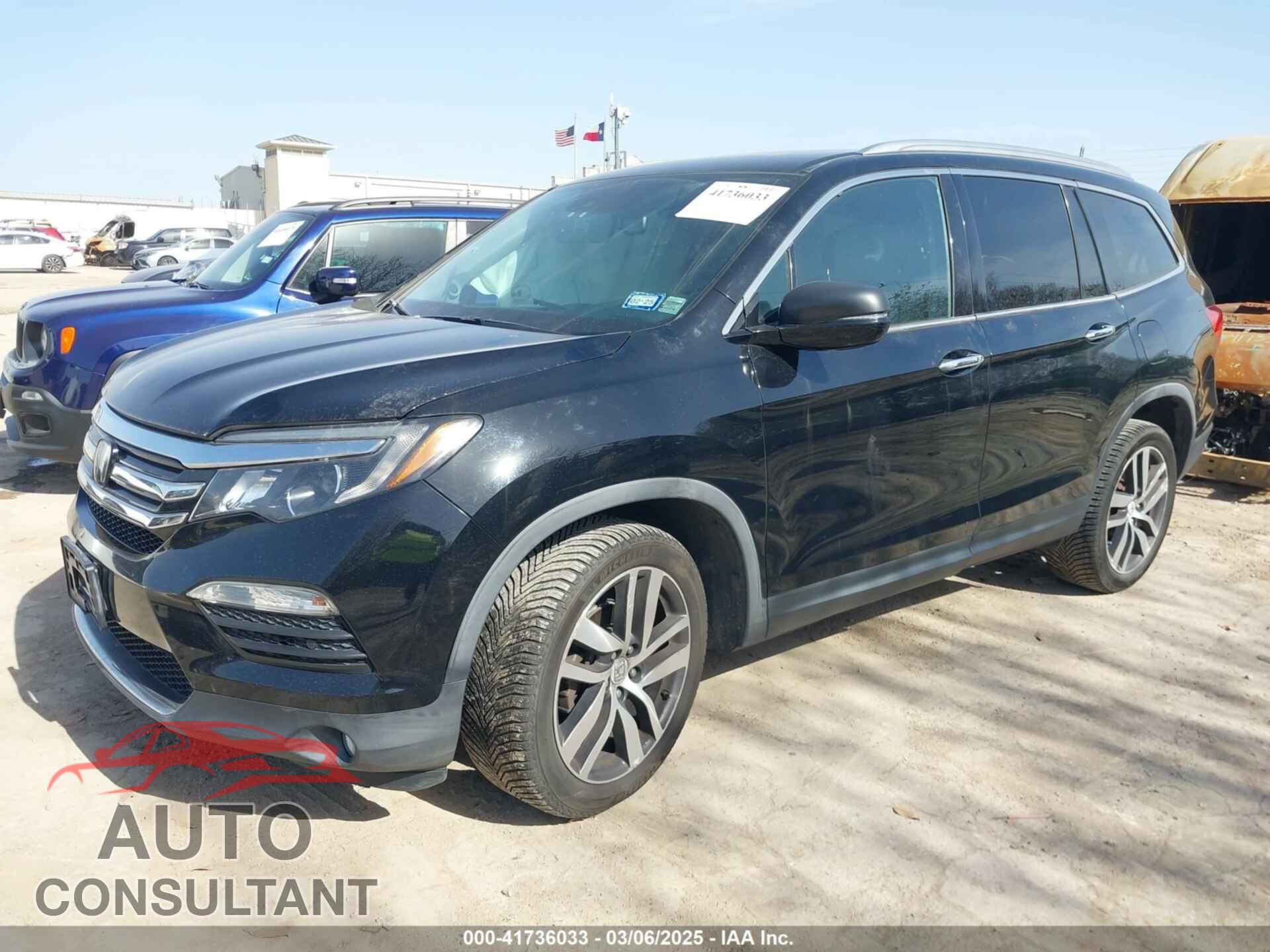 HONDA PILOT 2016 - 5FNYF6H90GB107620