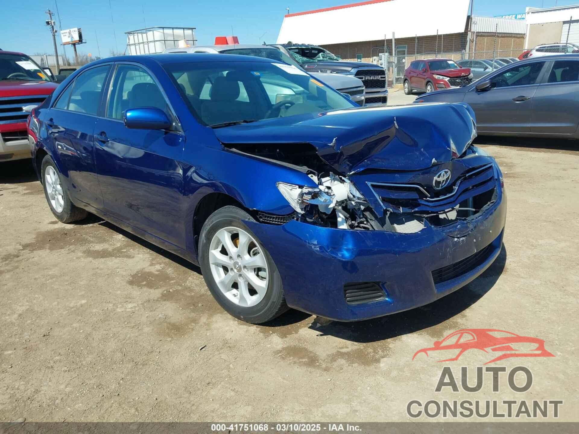 TOYOTA CAMRY 2010 - 4T4BF3EK4AR077890