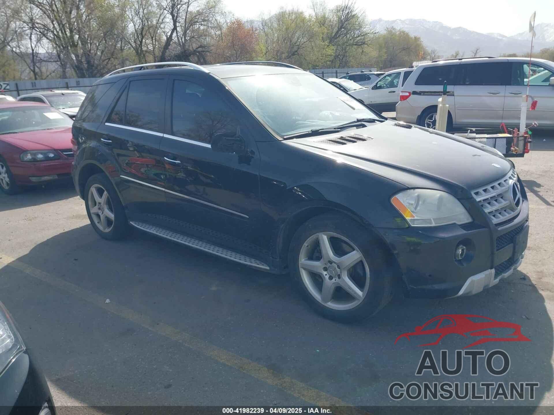 MERCEDES-BENZ ML 550 2009 - 4JGBB72E29A490979