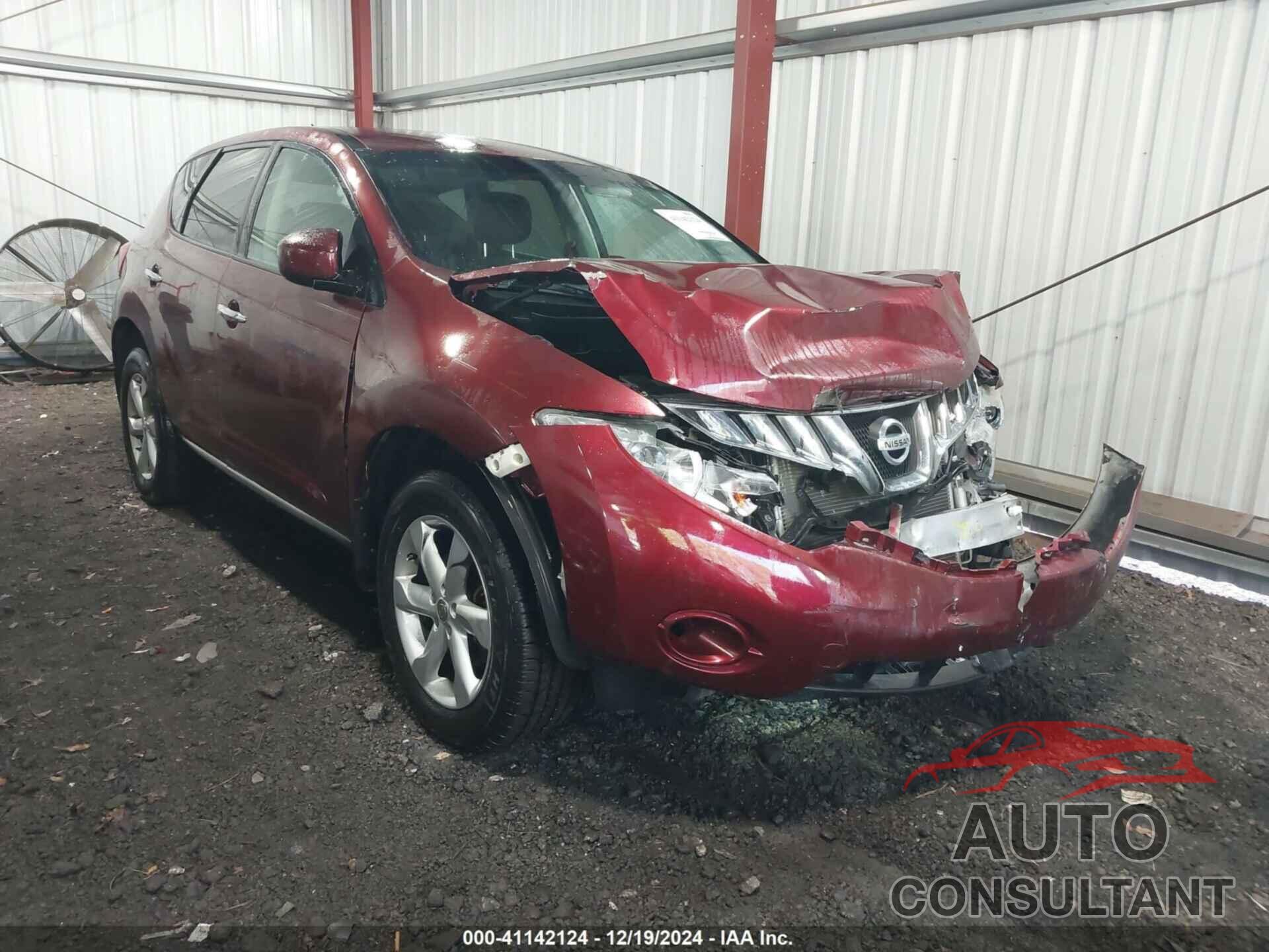 NISSAN MURANO 2010 - JN8AZ1MWXAW101032