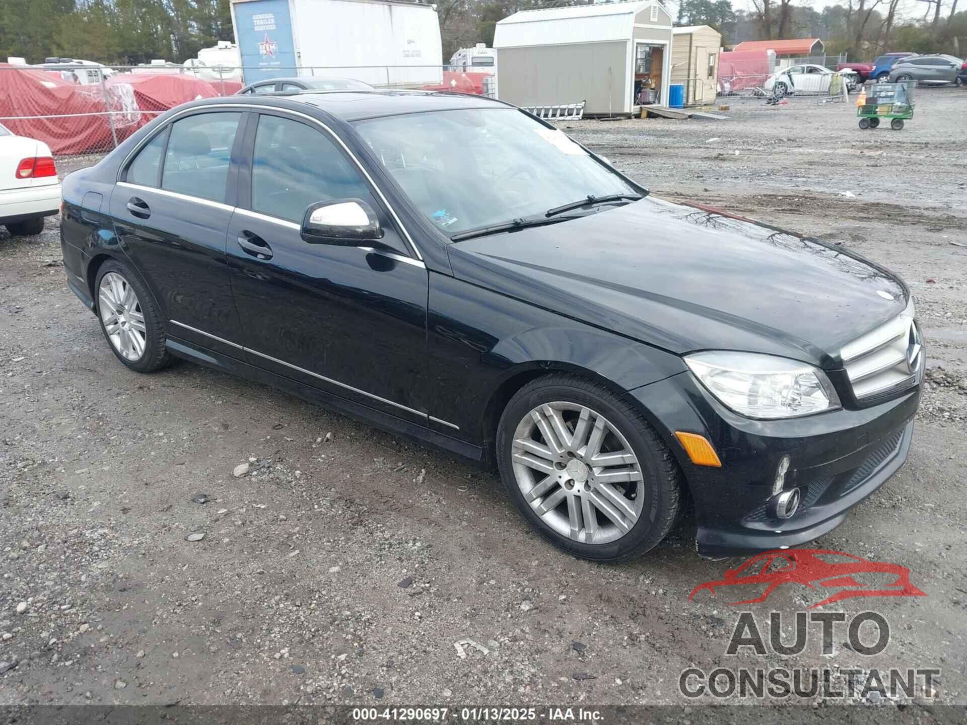 MERCEDES-BENZ C 300 2009 - WDDGF81X09F197405