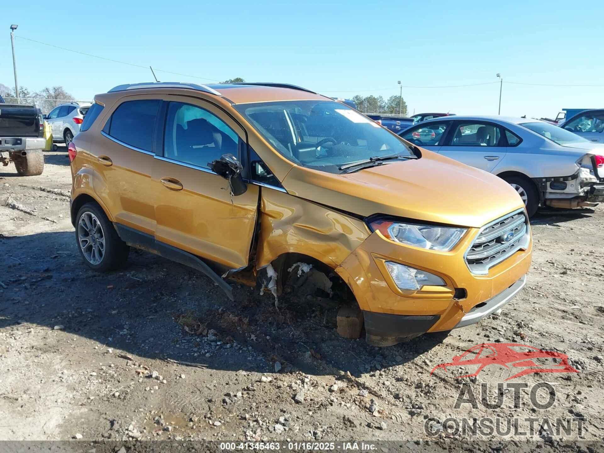 FORD ECOSPORT 2021 - MAJ3S2KE0MC449135