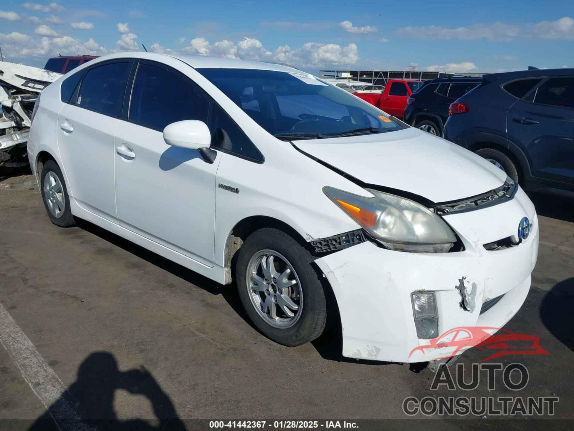 TOYOTA PRIUS 2011 - JTDKN3DU8B5324666