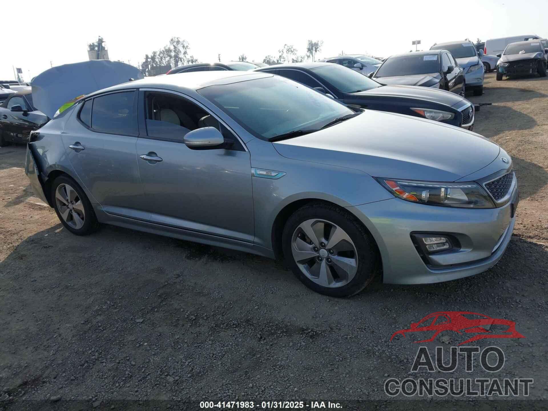 KIA OPTIMA HYBRID 2015 - KNAGN4AD1F5084864